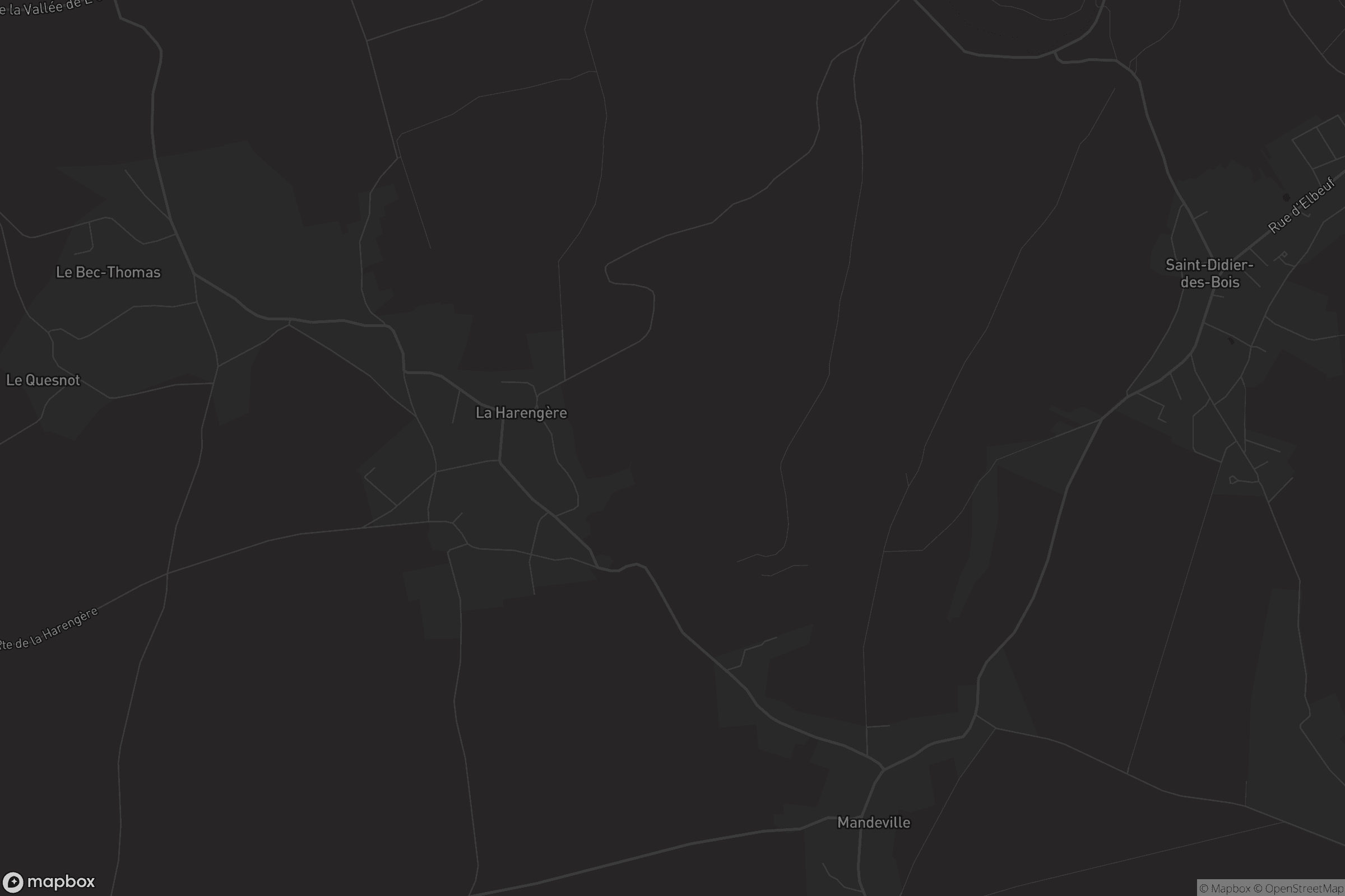 Carte de La Harengère