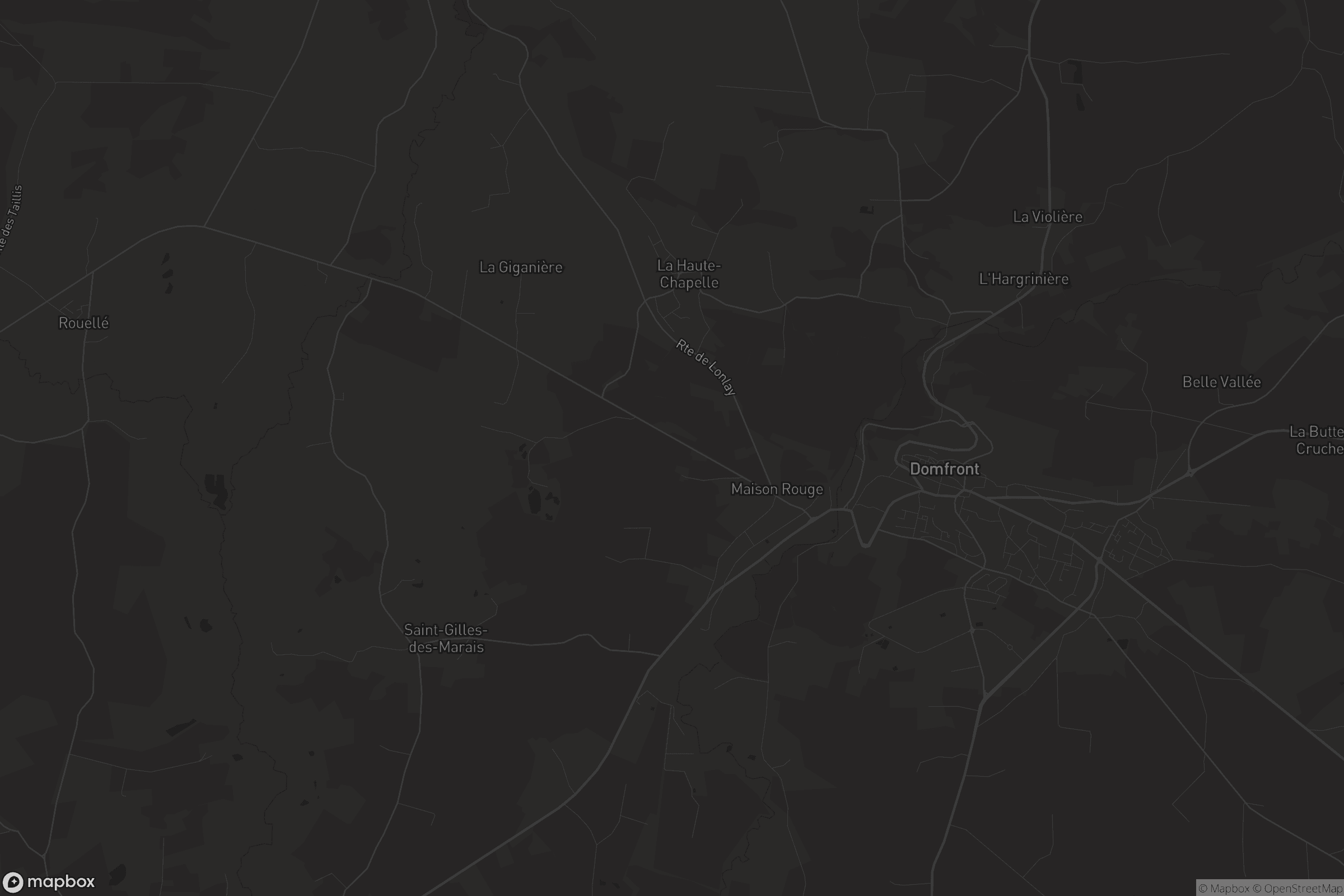 Carte de La Haute-Chapelle