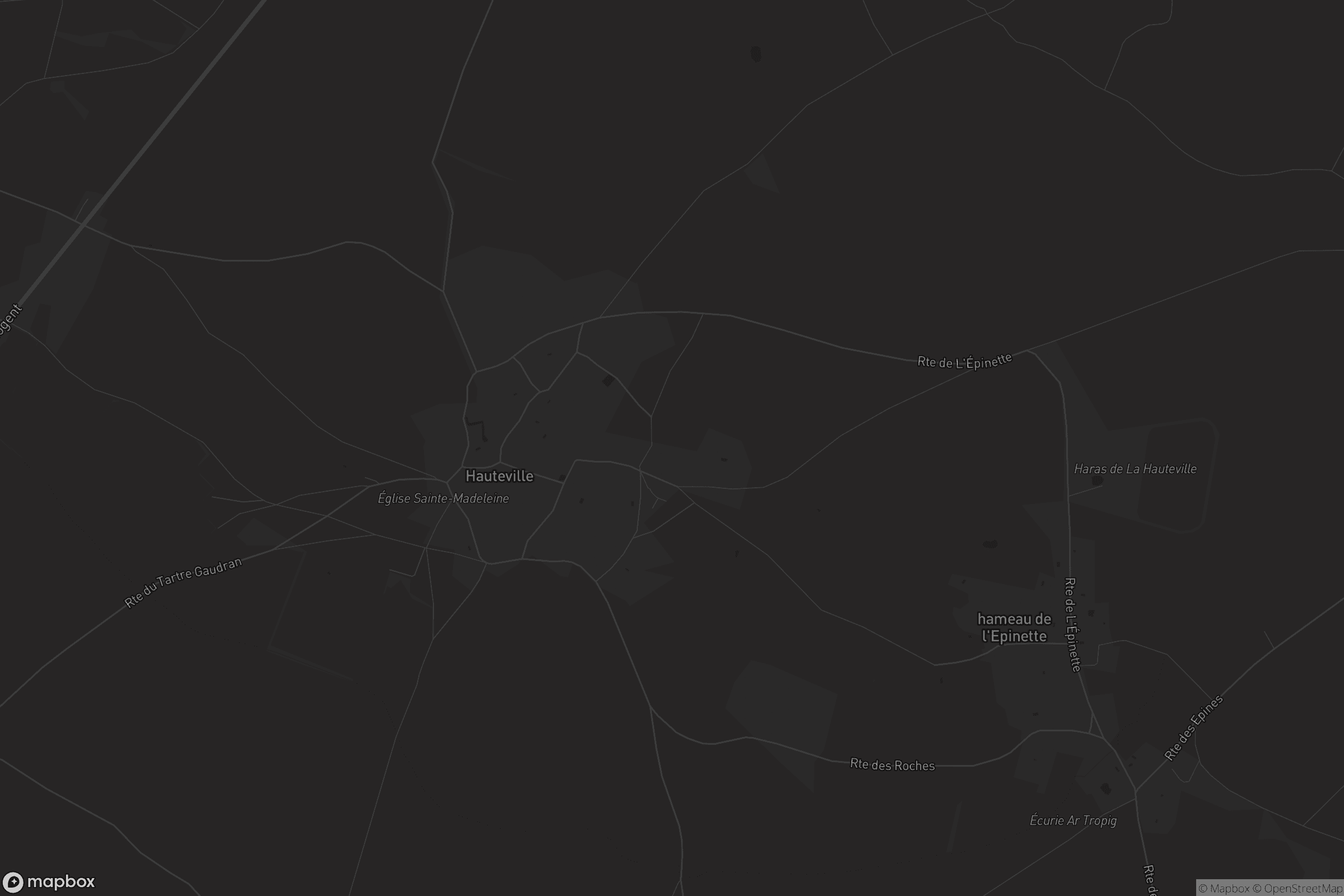 Carte de La Hauteville