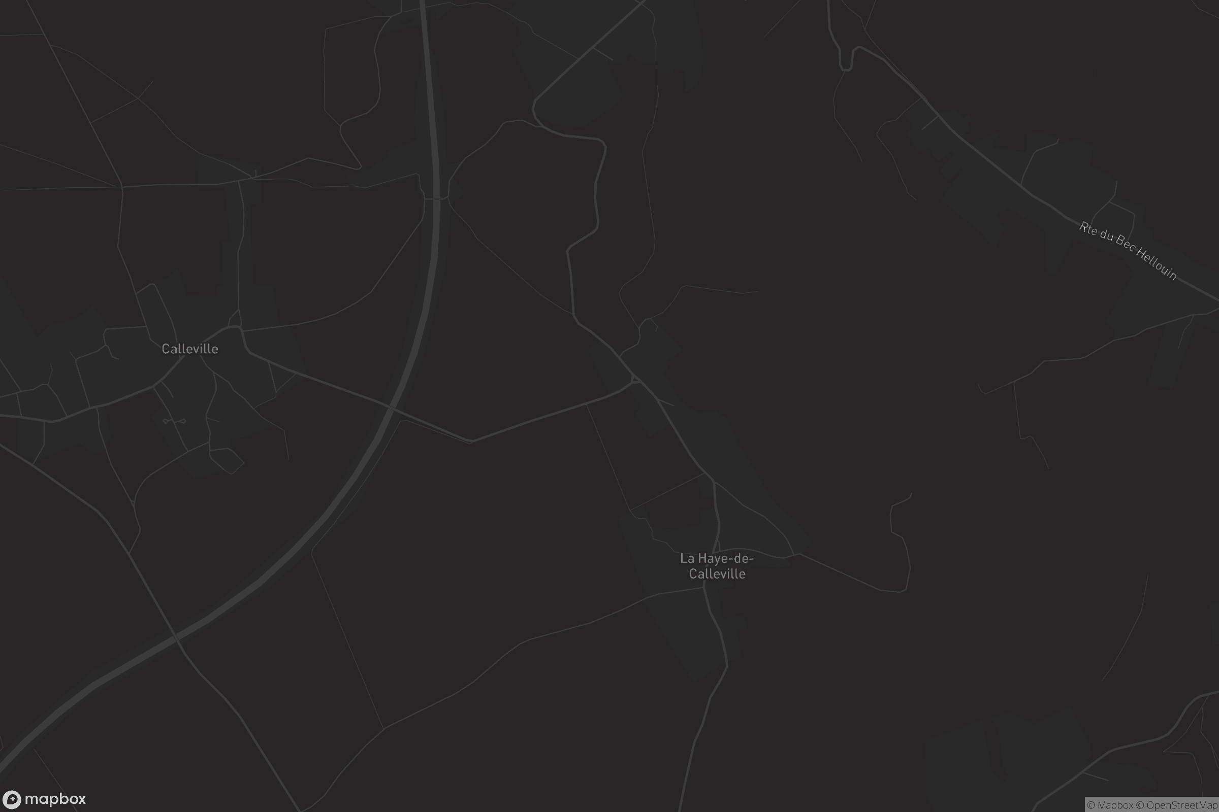 Carte de La Haye-de-Calleville
