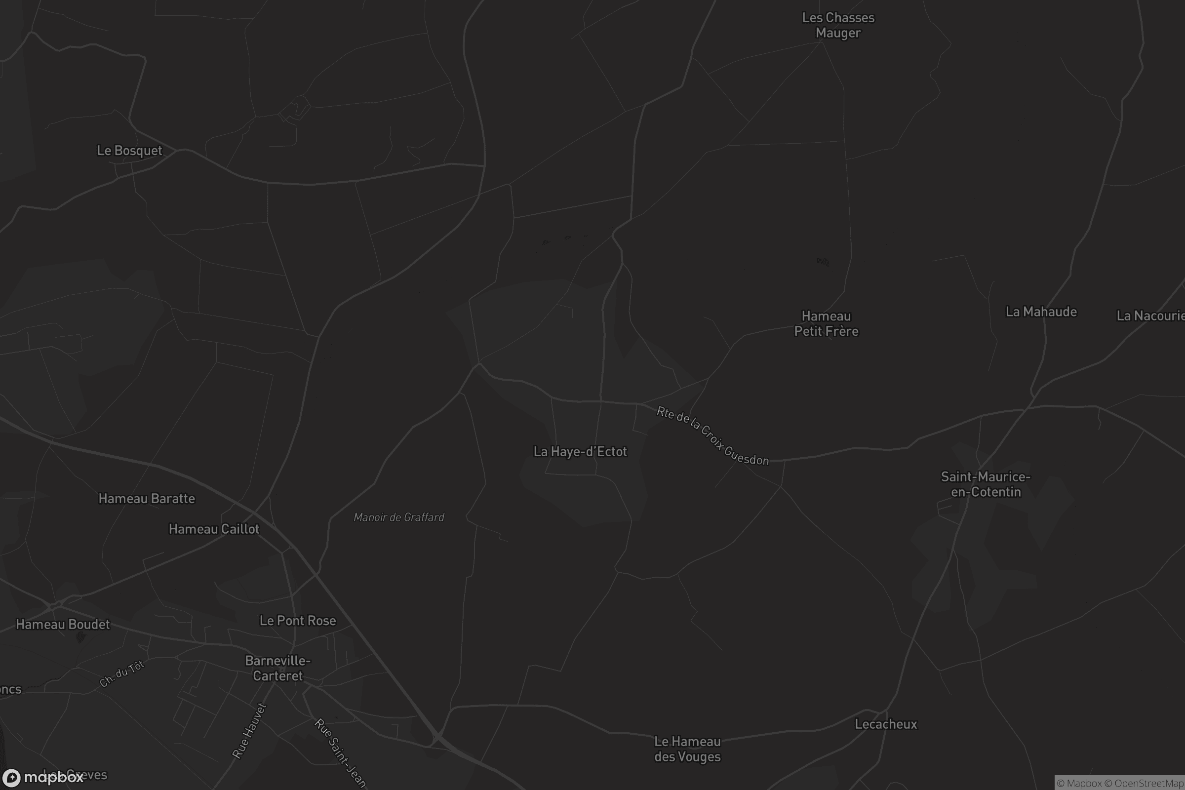 Carte de La Haye-d'Ectot