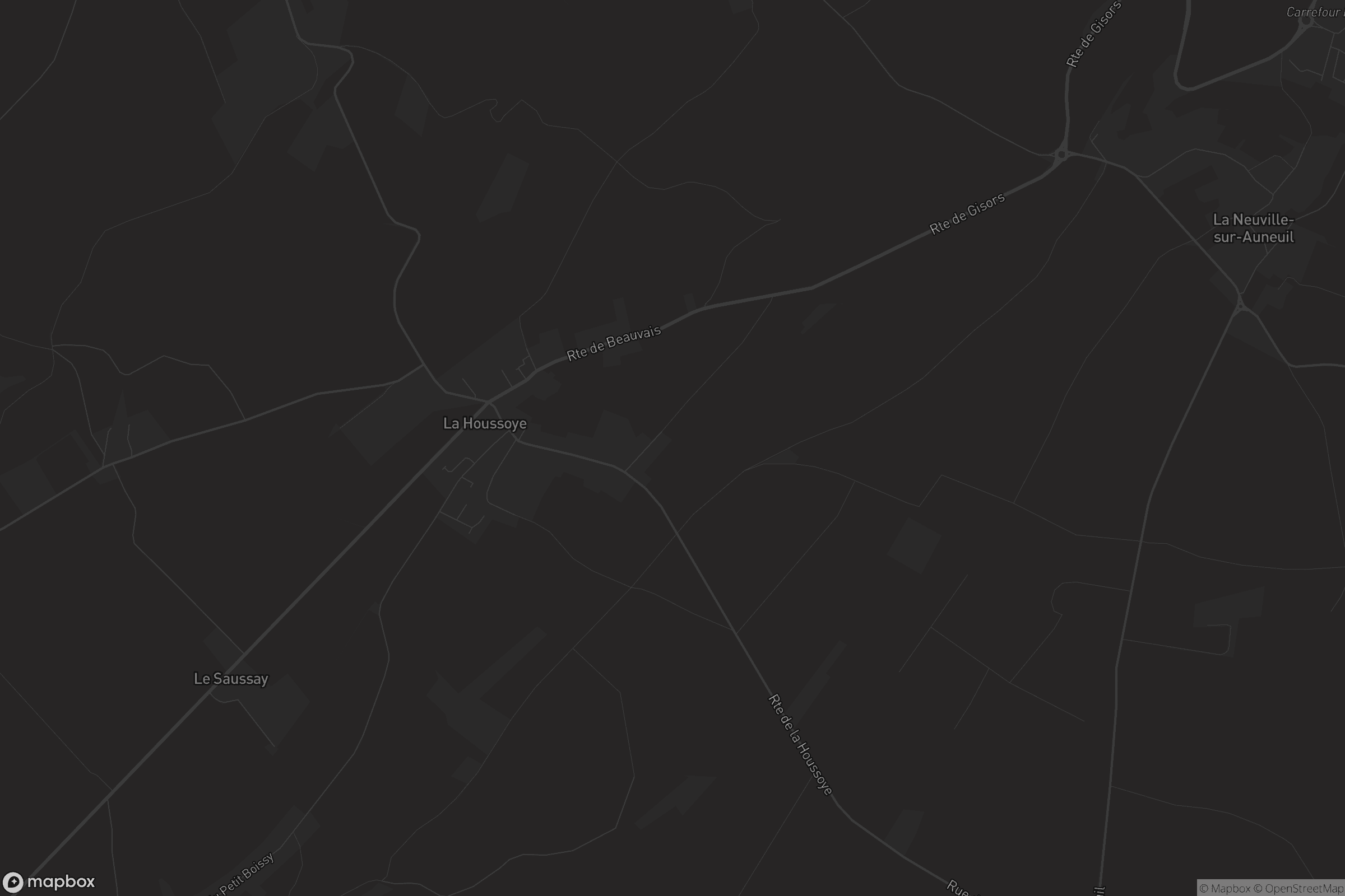 Carte de La Houssoye