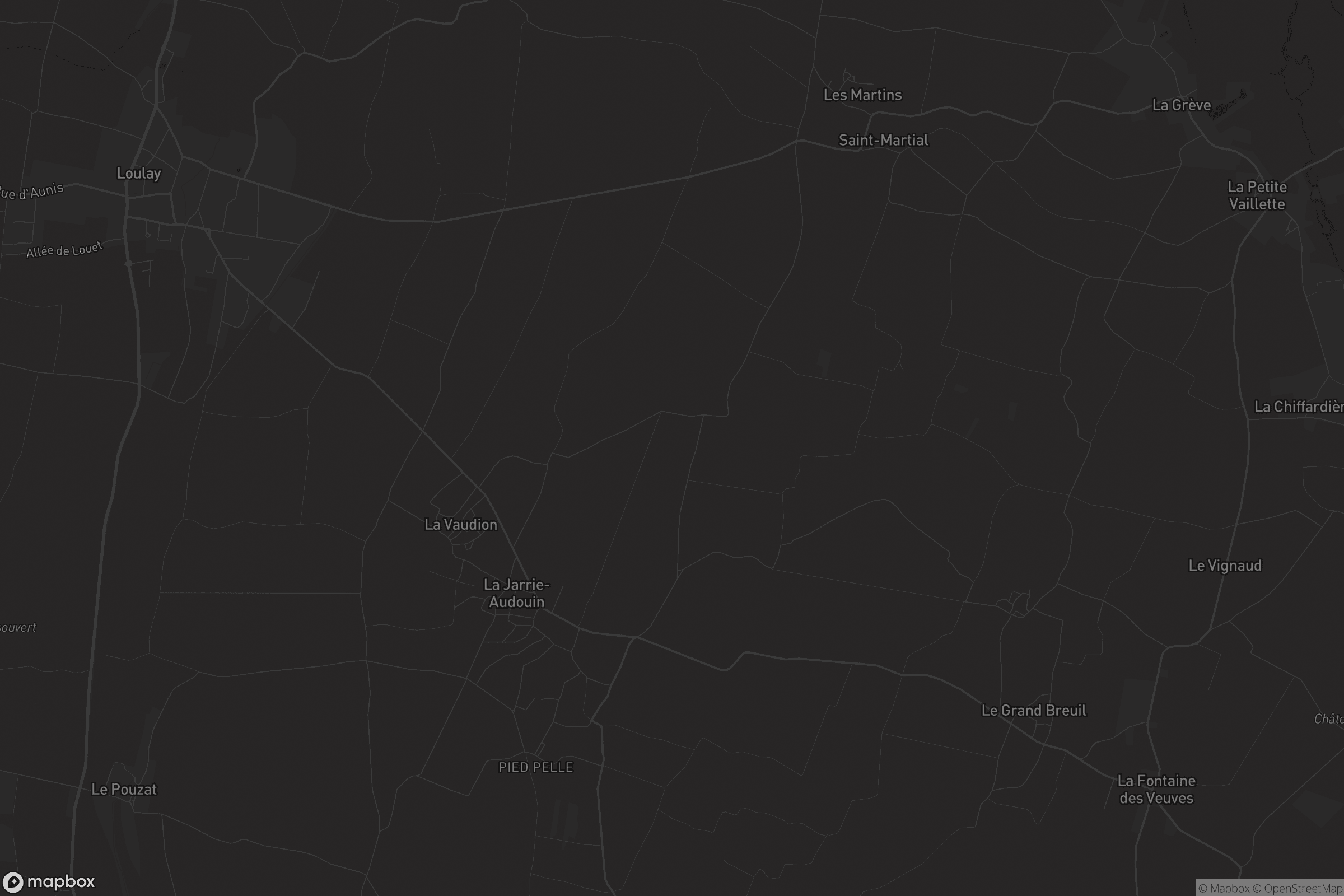 Carte de La Jarrie-Audouin