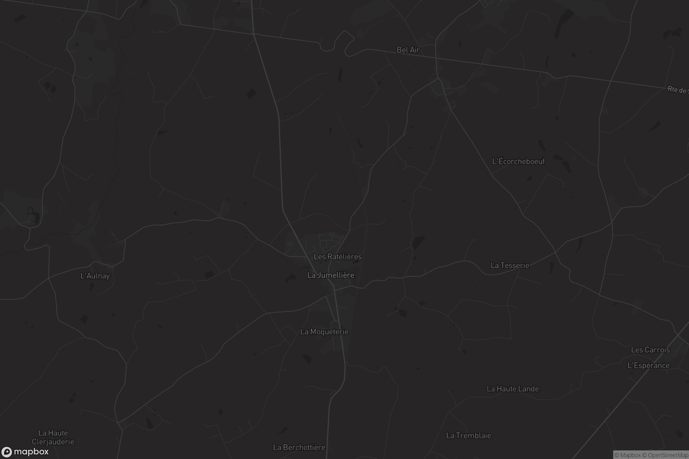 Carte de La Jumellière