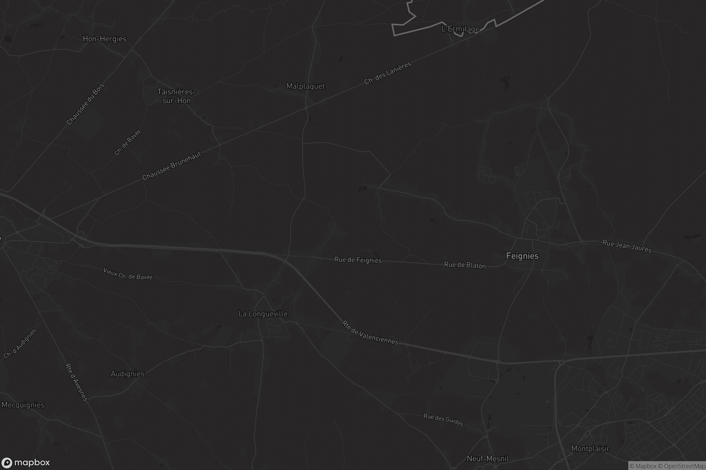 Carte de La Longueville