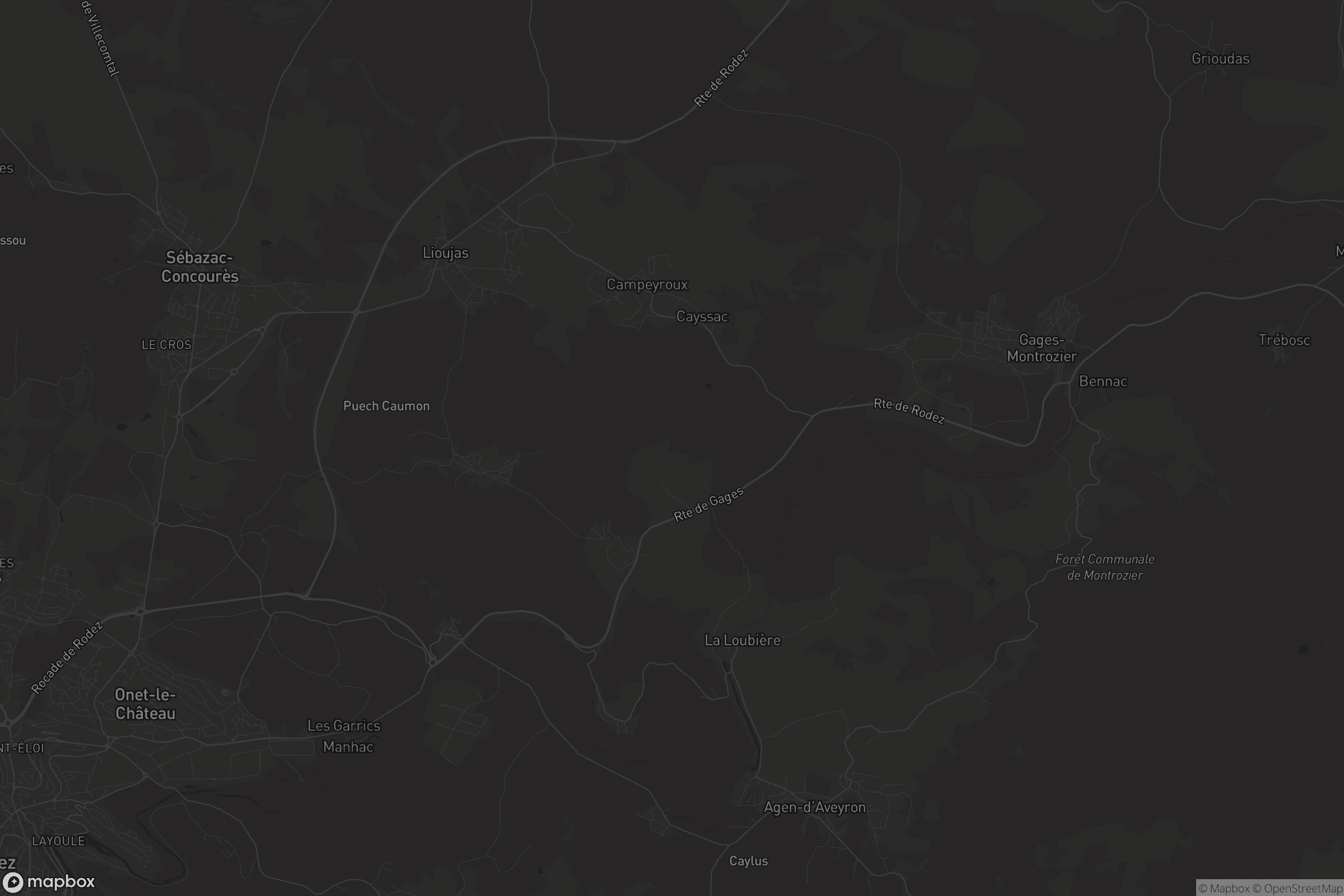 Carte de La Loubière