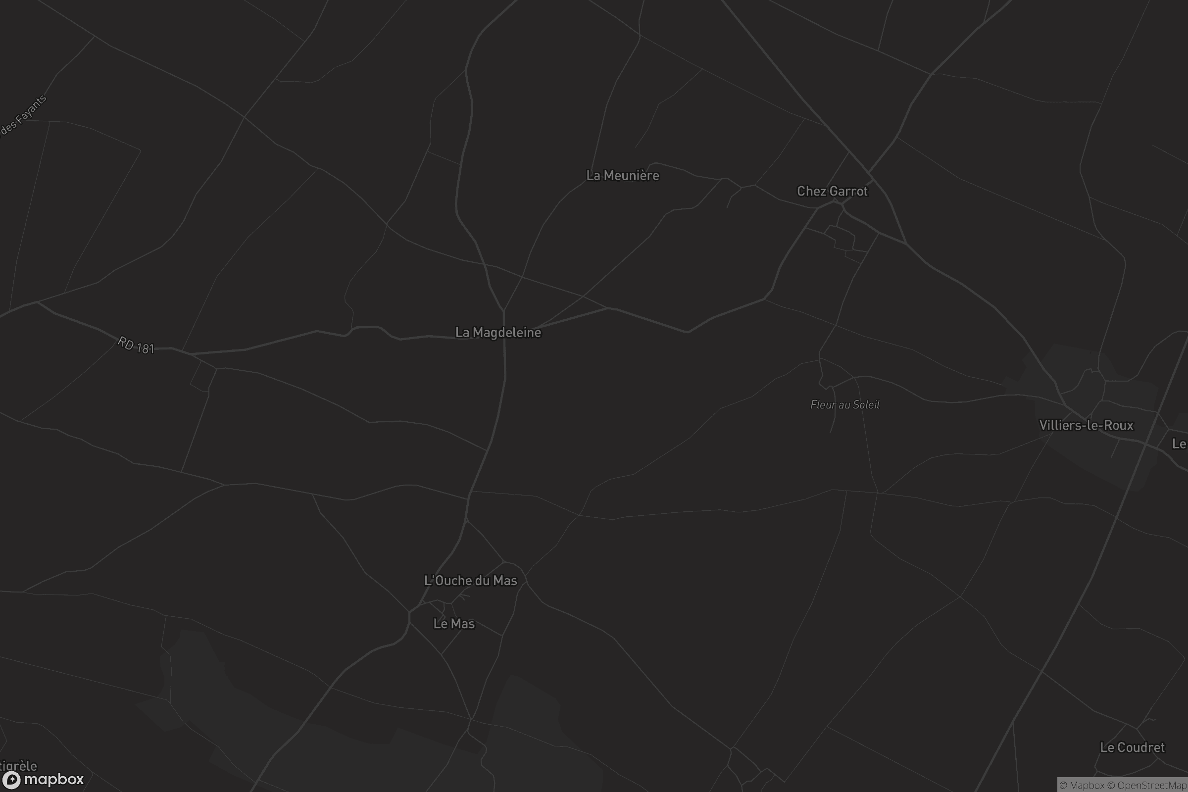 Carte de La Magdeleine