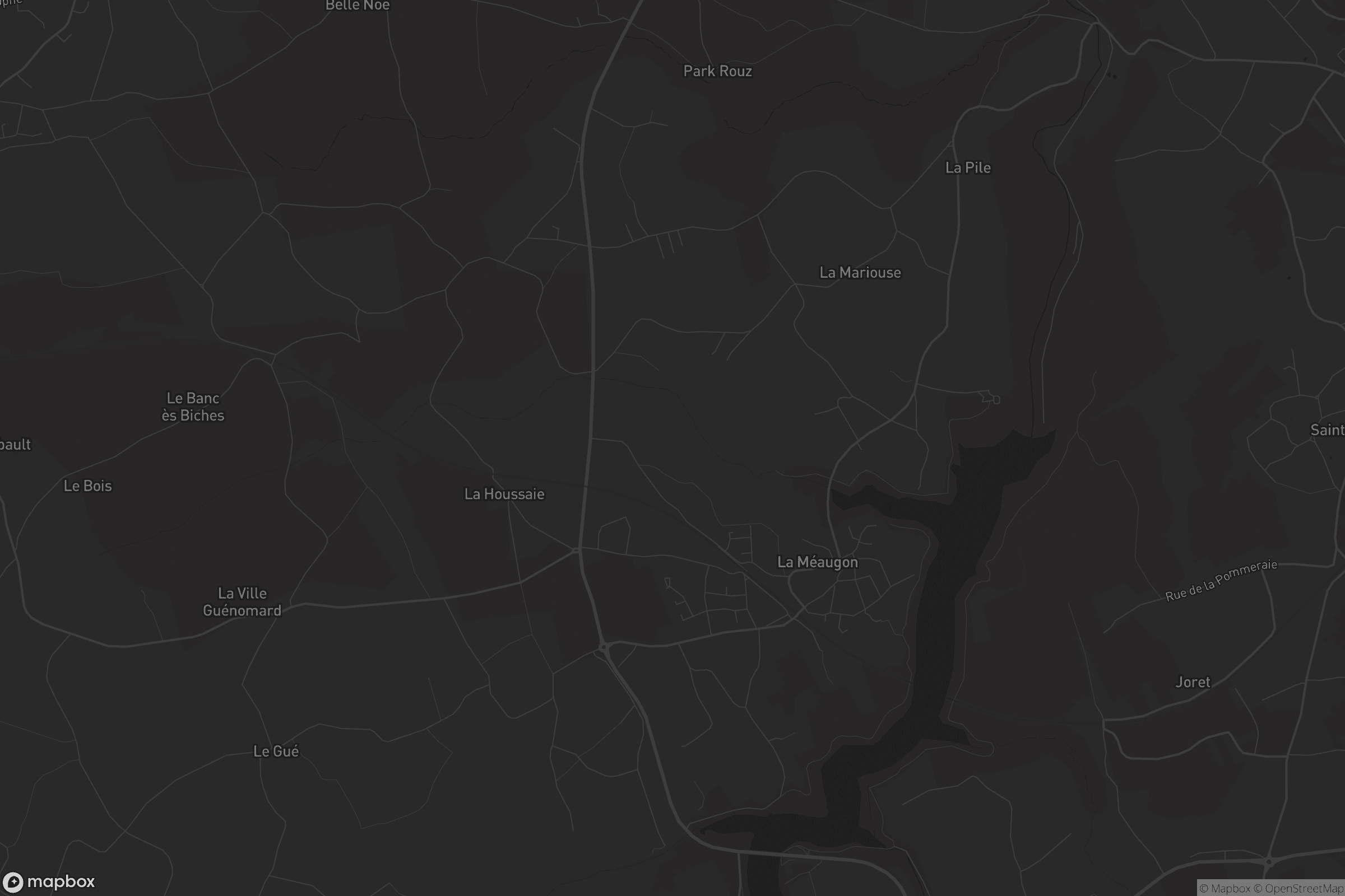 Carte de La Méaugon