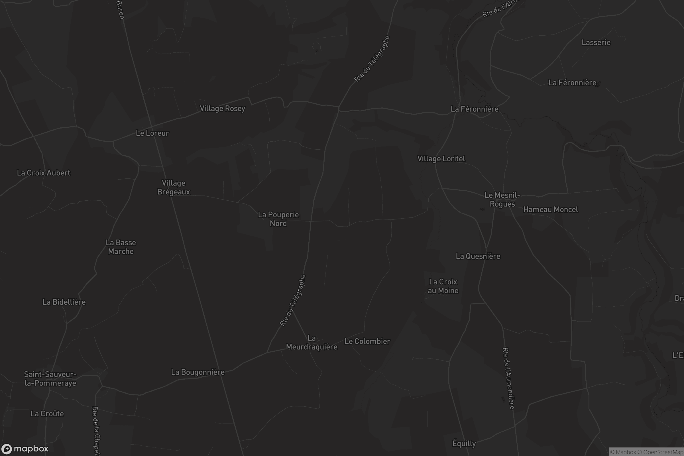 Carte de La Meurdraquière