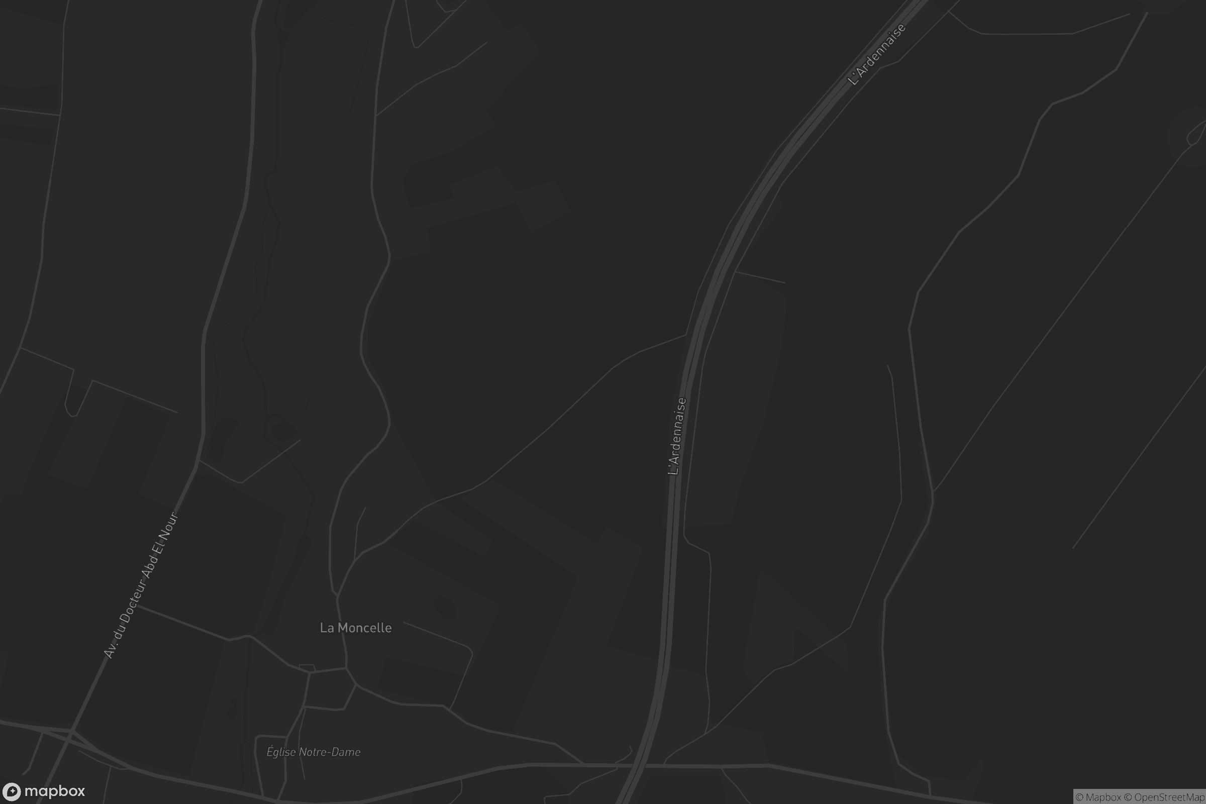 Carte de La Moncelle