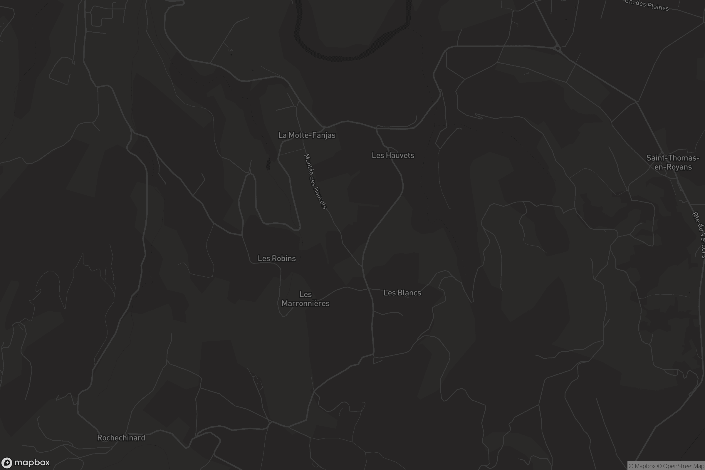 Carte de La Motte-Fanjas