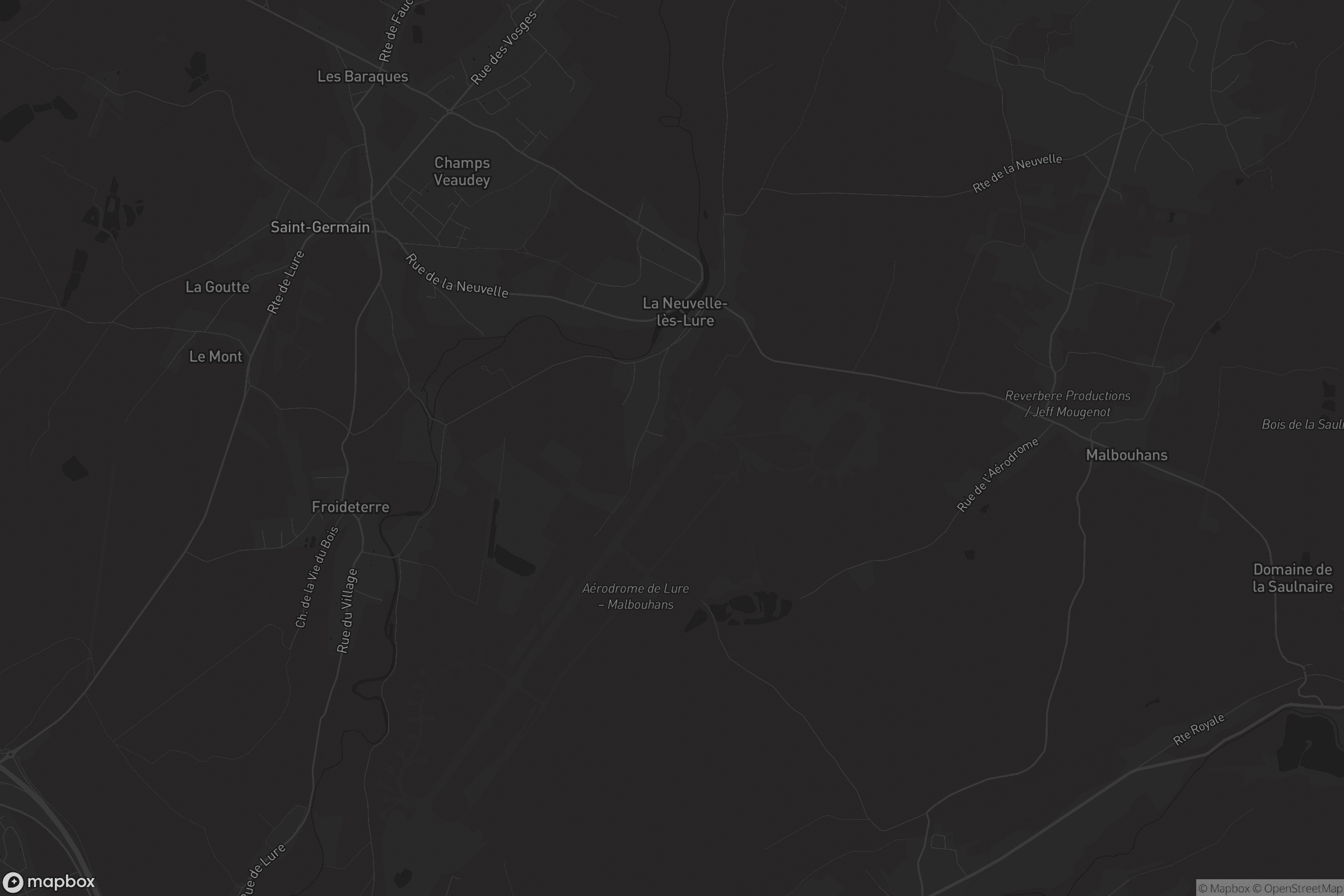 Carte de La Neuvelle-lès-Lure