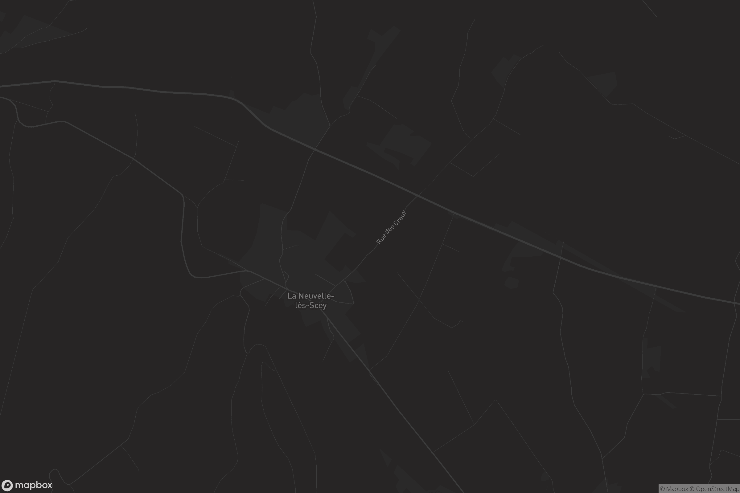 Carte de La Neuvelle-lès-Scey