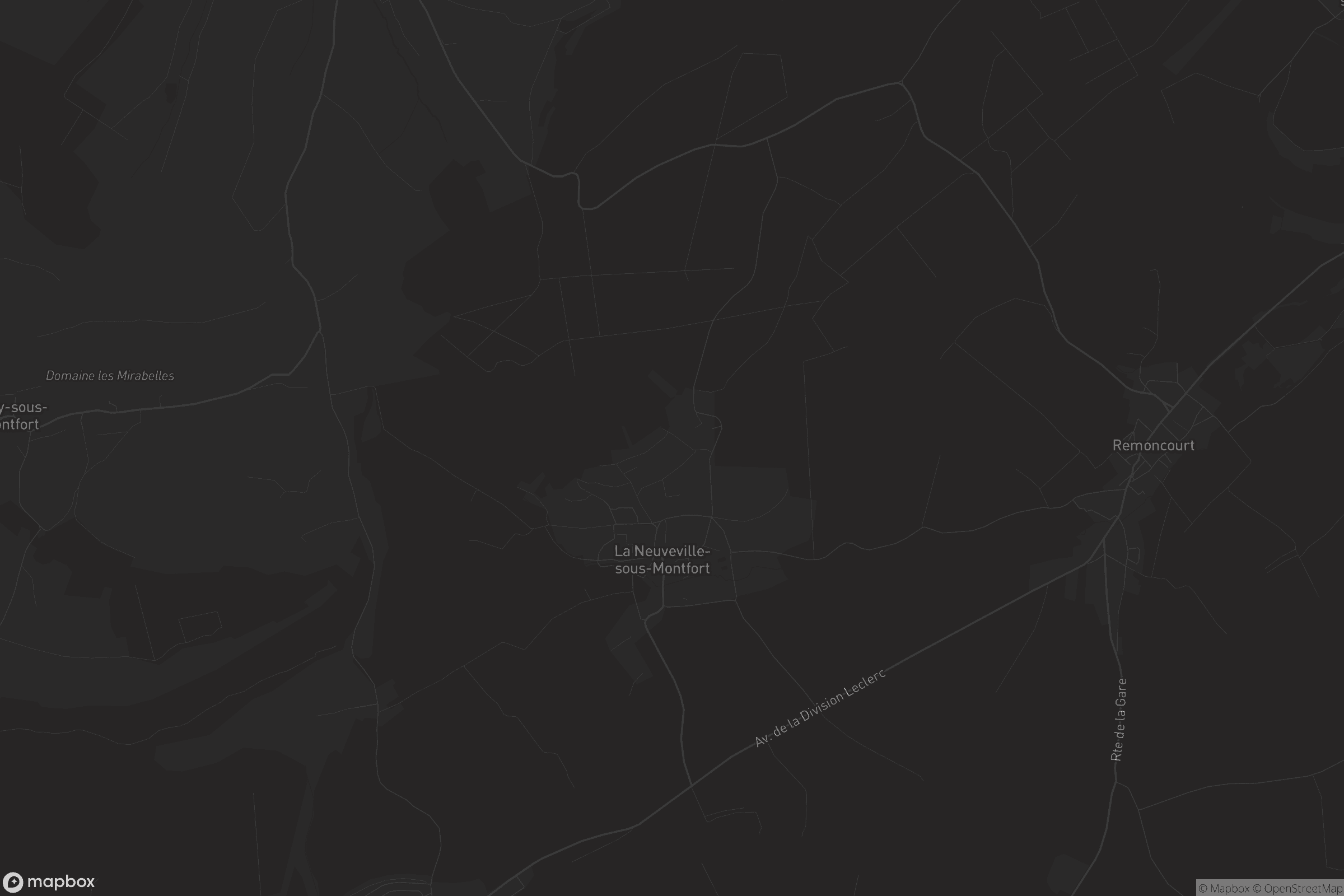 Carte de La Neuveville-sous-Montfort