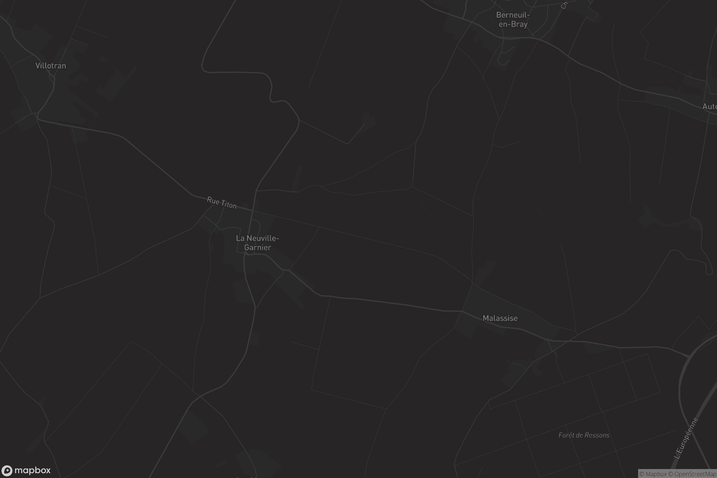 Carte de La Neuville-Garnier