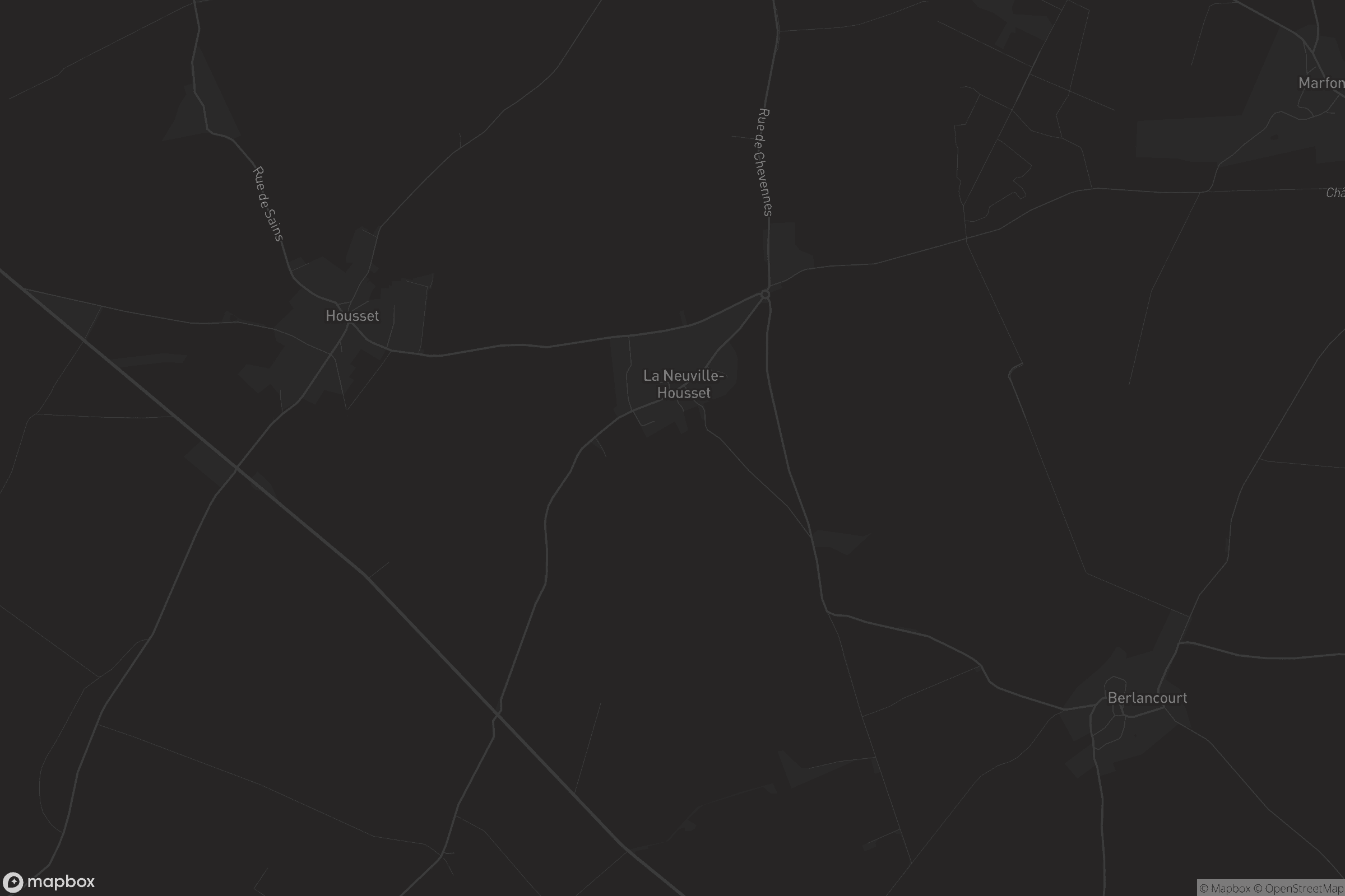 Carte de La Neuville-Housset