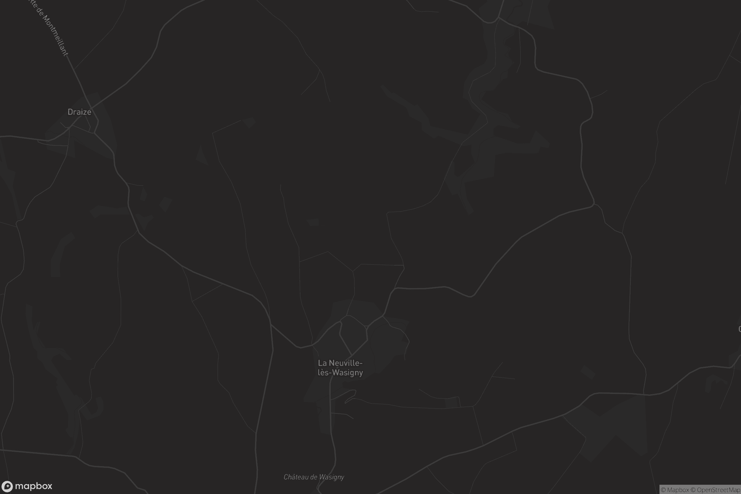 Carte de La Neuville-lès-Wasigny