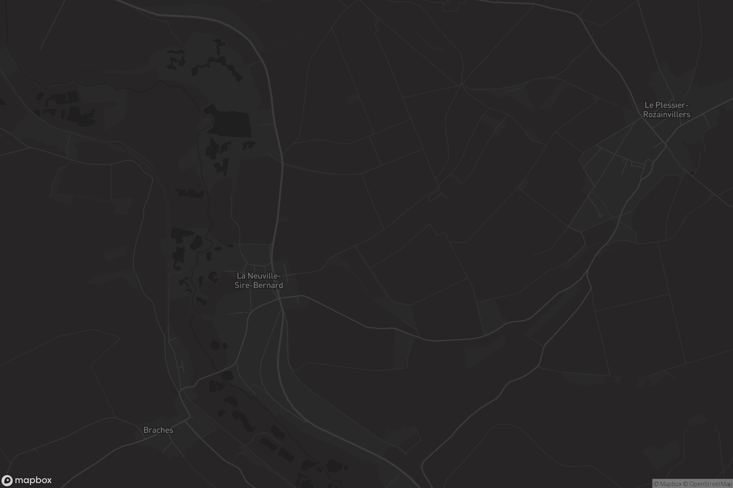 Carte de La Neuville-Sire-Bernard