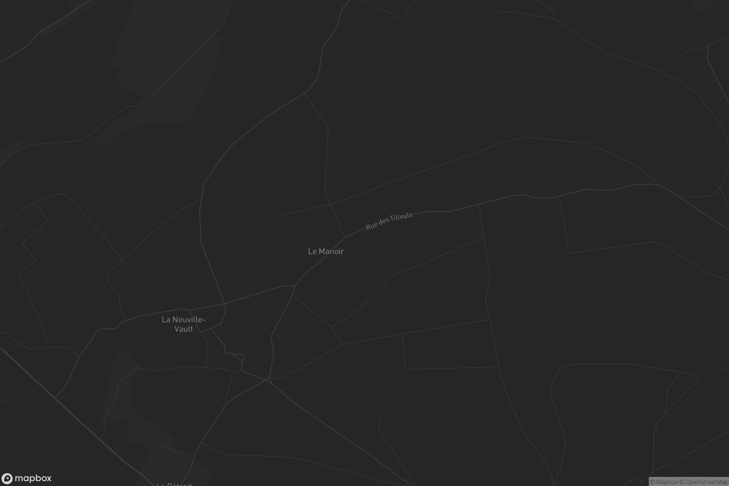 Carte de La Neuville-Vault