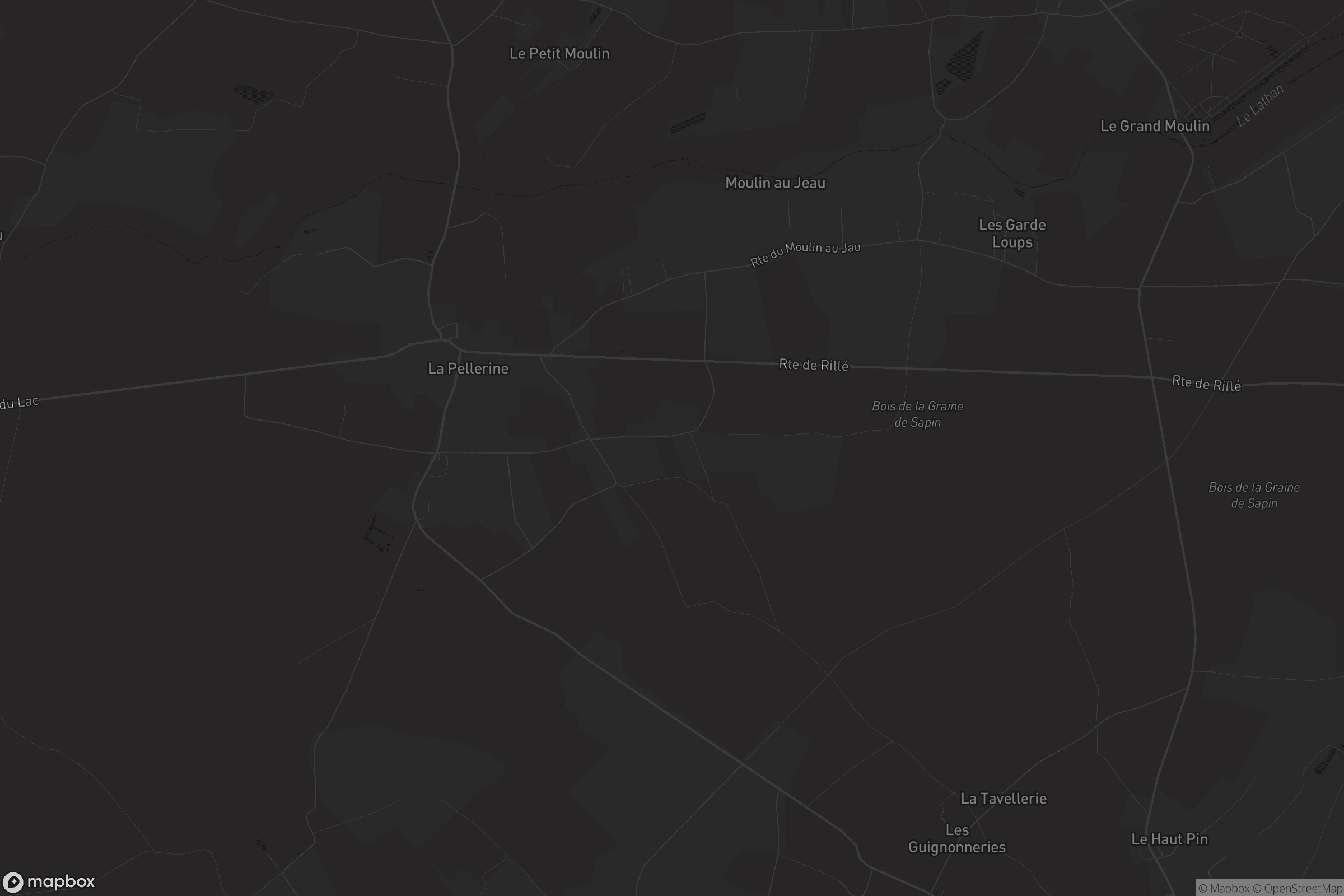 Carte de La Pellerine