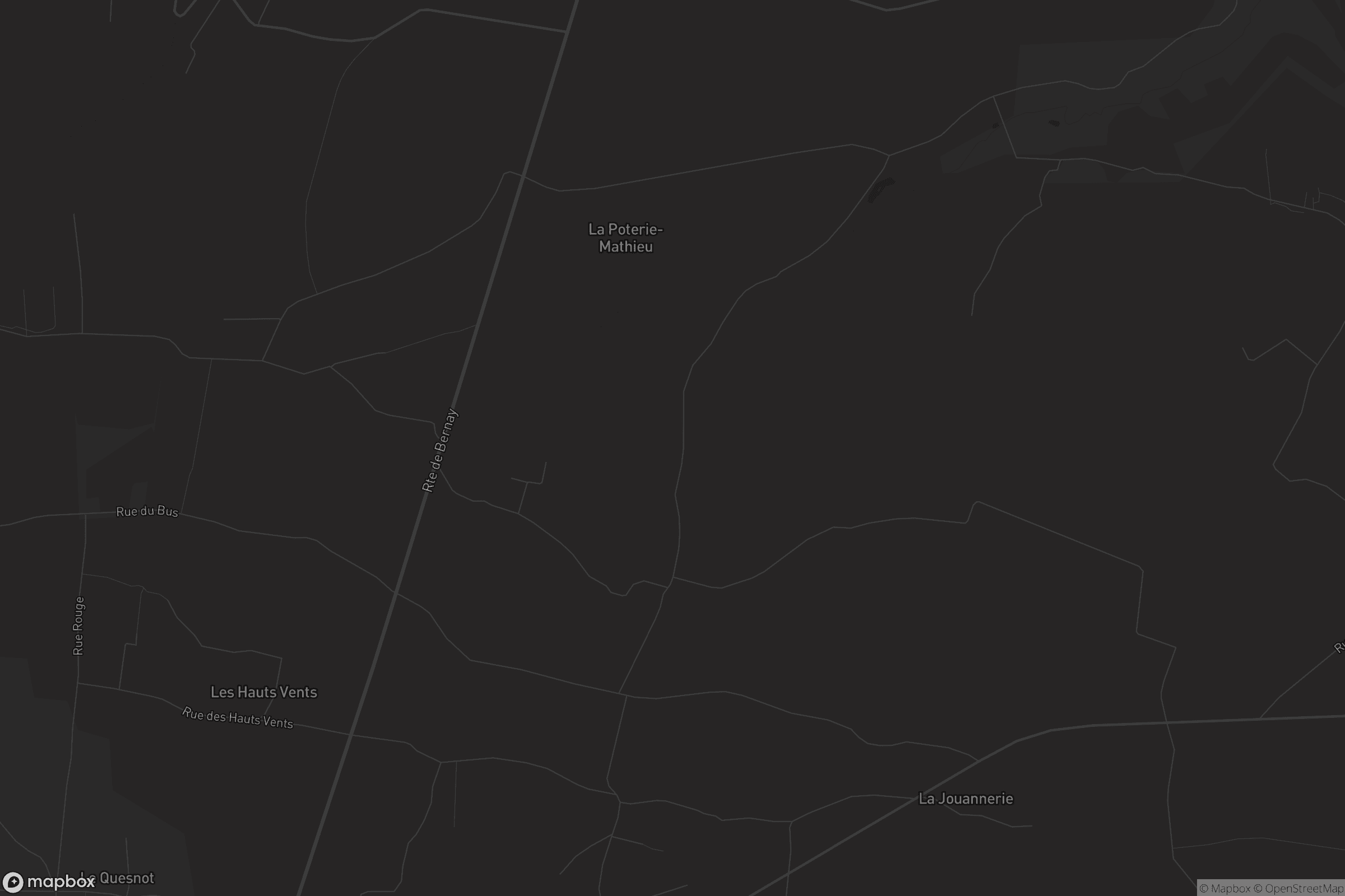 Carte de La Poterie-Mathieu