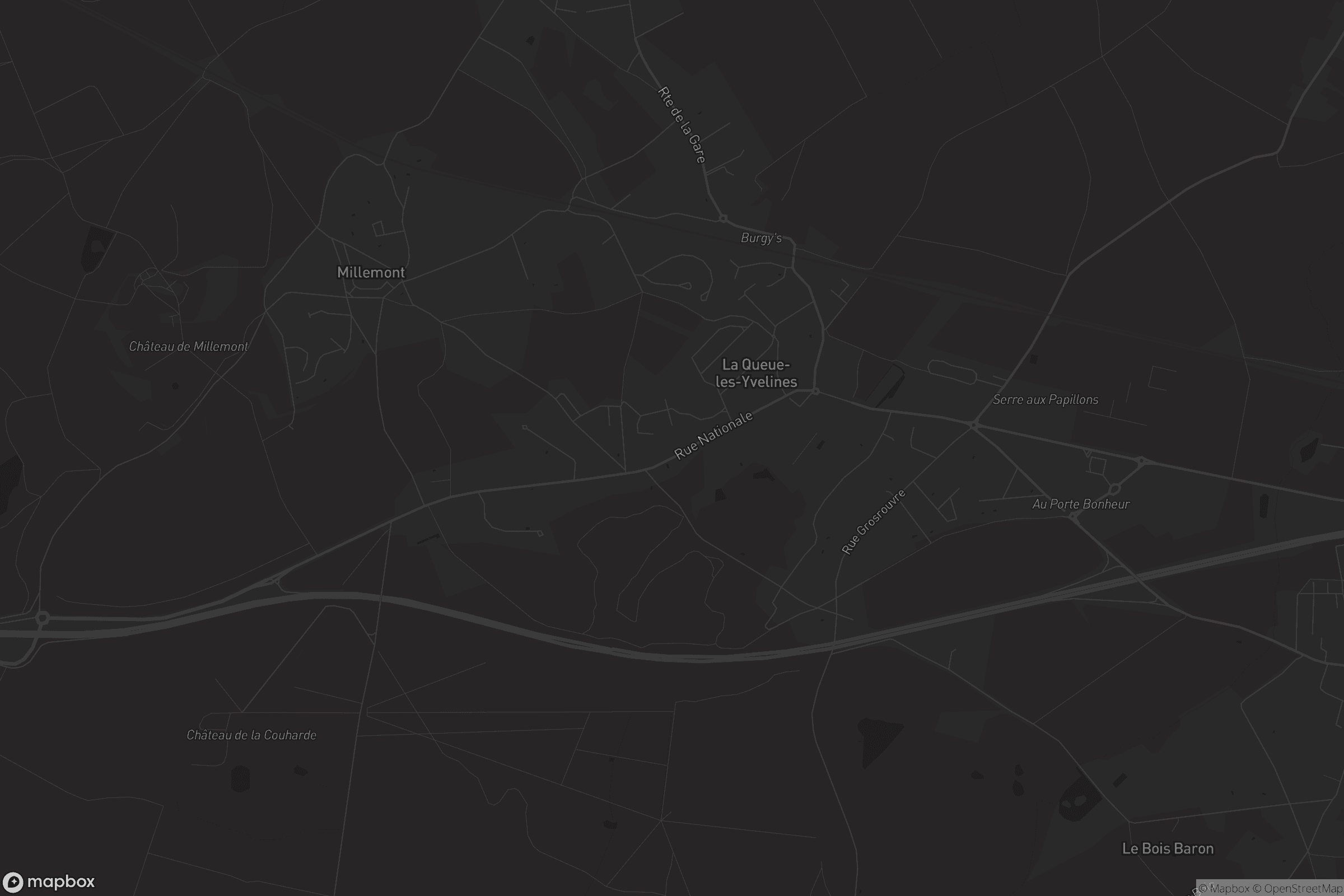 Carte de La Queue-les-Yvelines