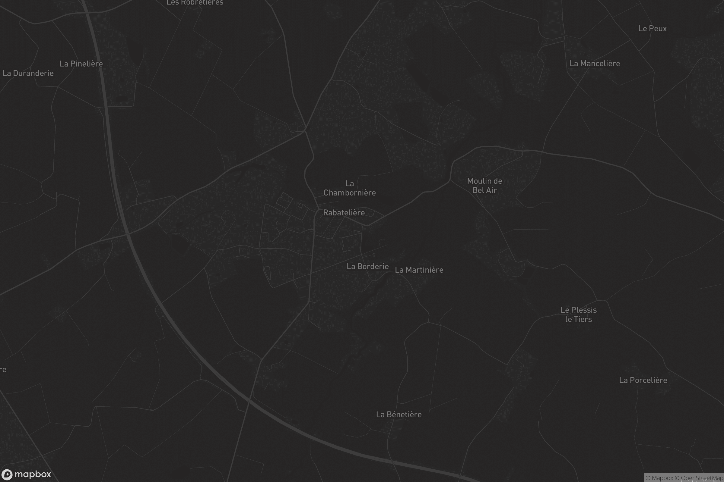 Carte de La Rabatelière