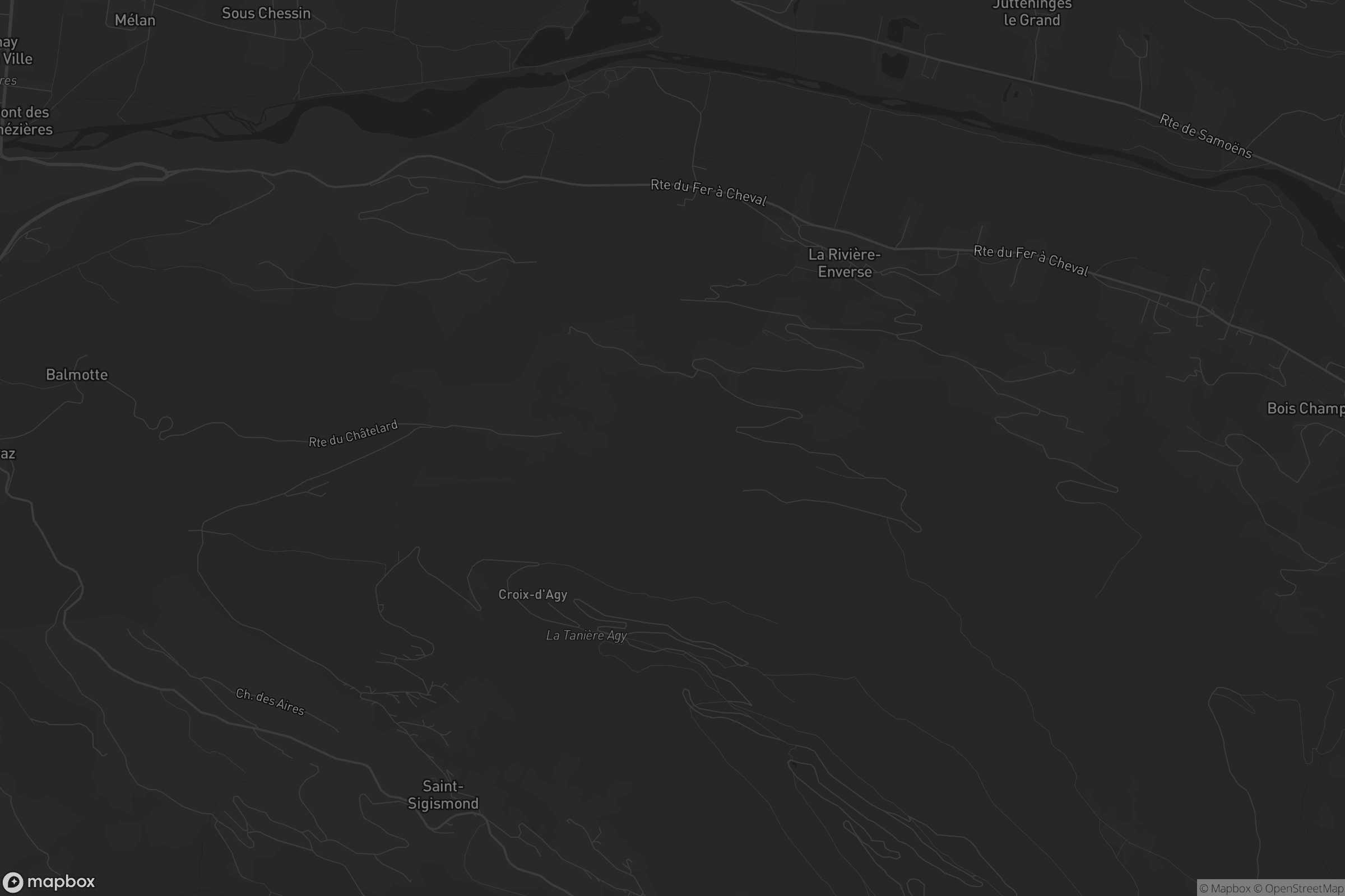 Carte de La Rivière-Enverse