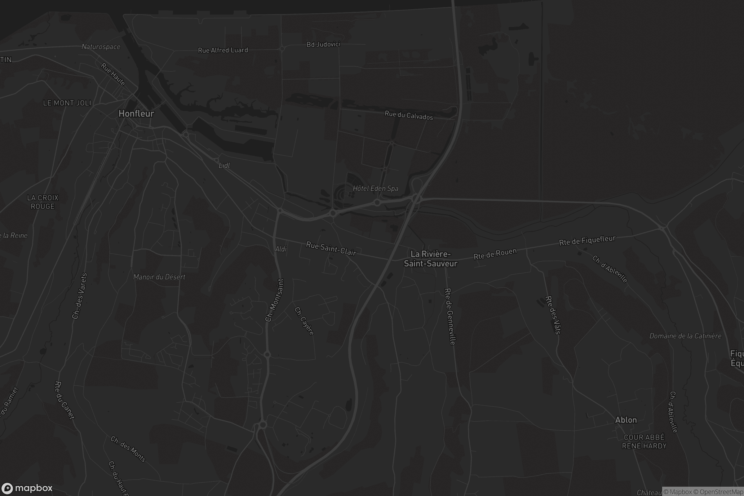 Carte de La Rivière-Saint-Sauveur