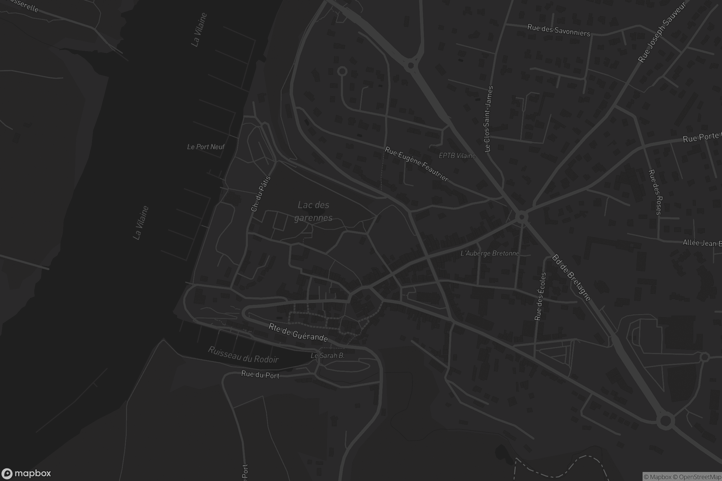 Carte de La Roche-Bernard