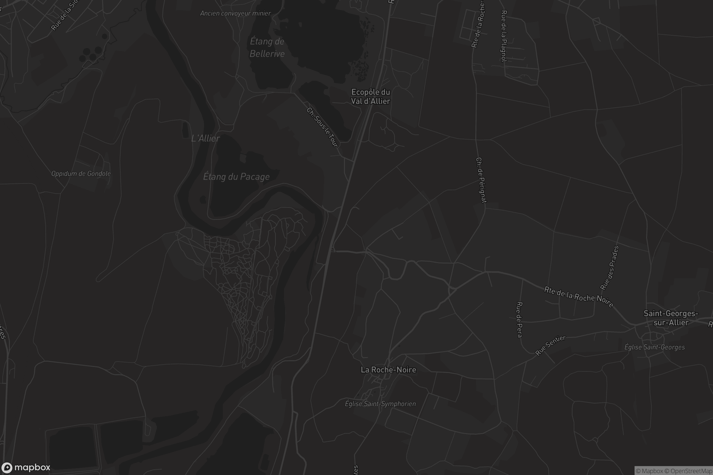 Carte de La Roche-Noire