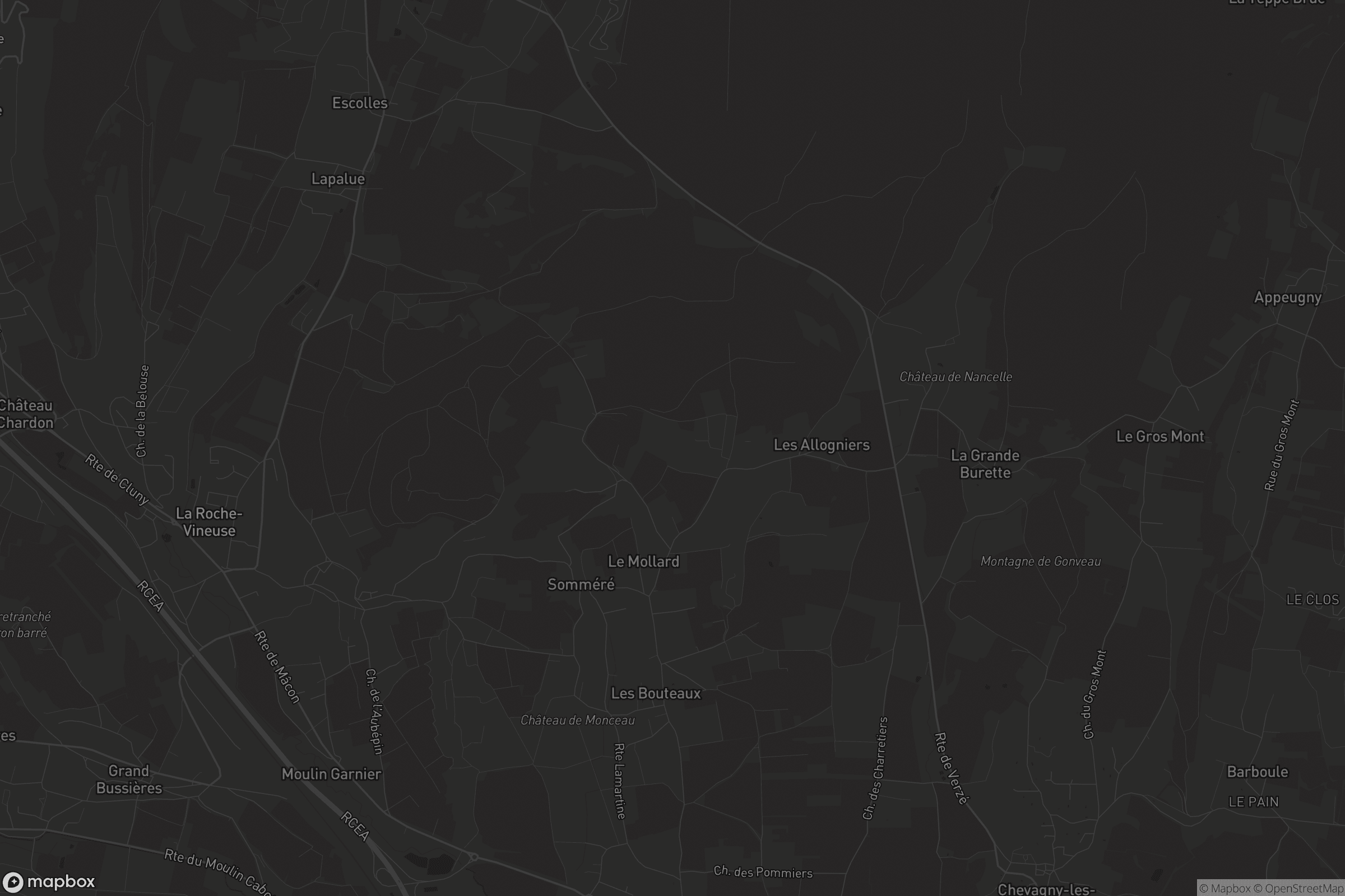 Carte de La Roche-Vineuse