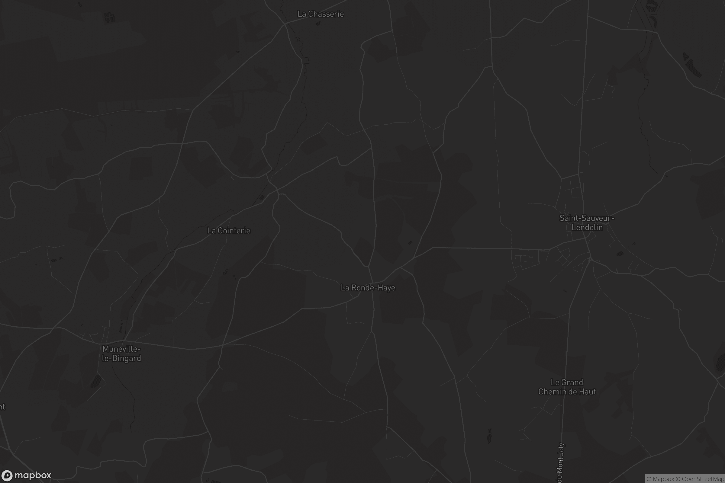 Carte de La Ronde-Haye