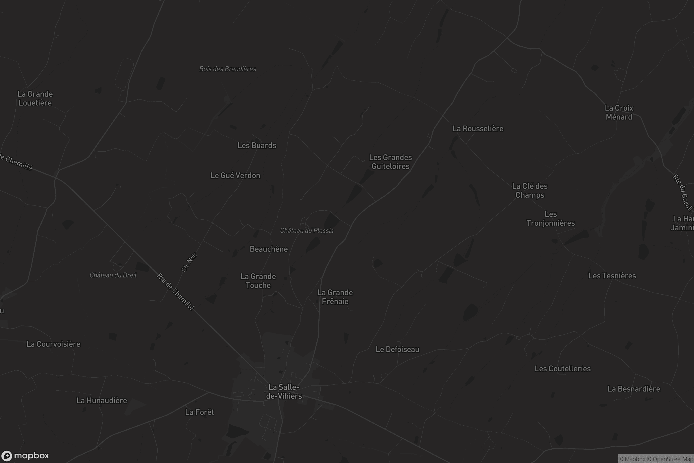 Carte de La Salle-de-Vihiers