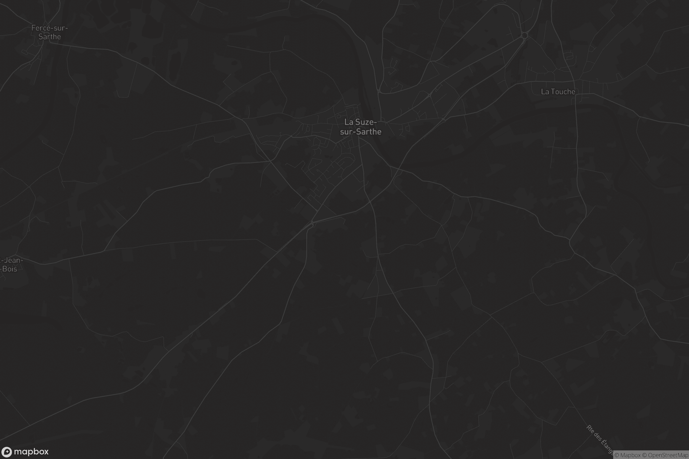 Carte de La Suze-sur-Sarthe