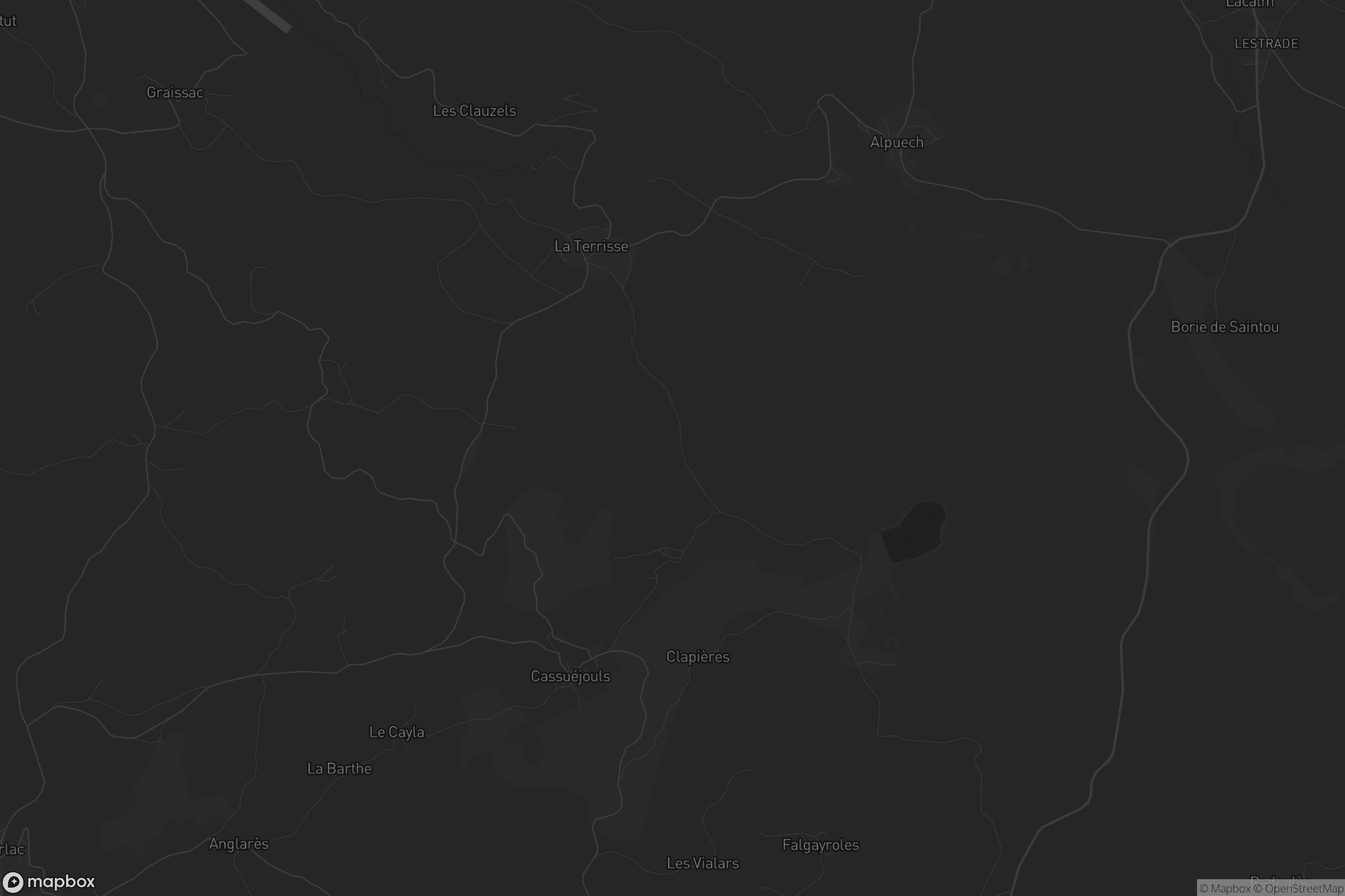 Carte de La Terrisse