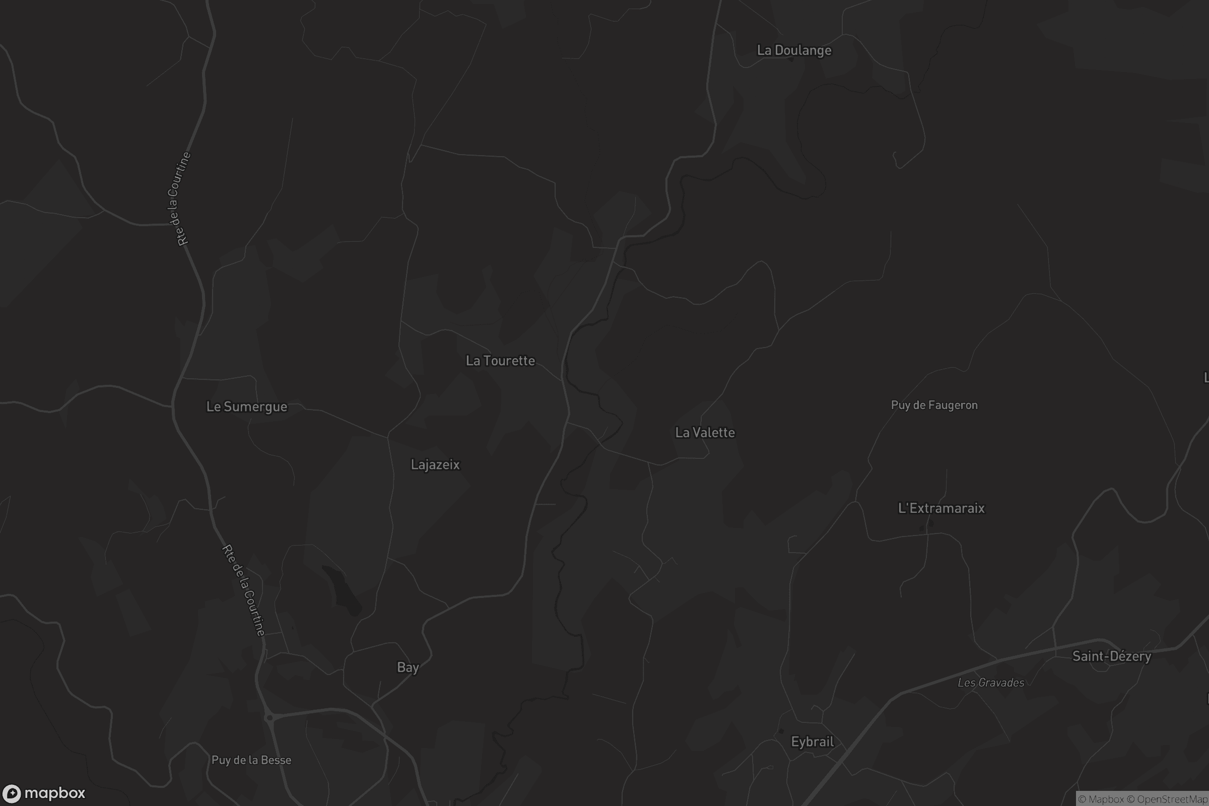 Carte de La Tourette