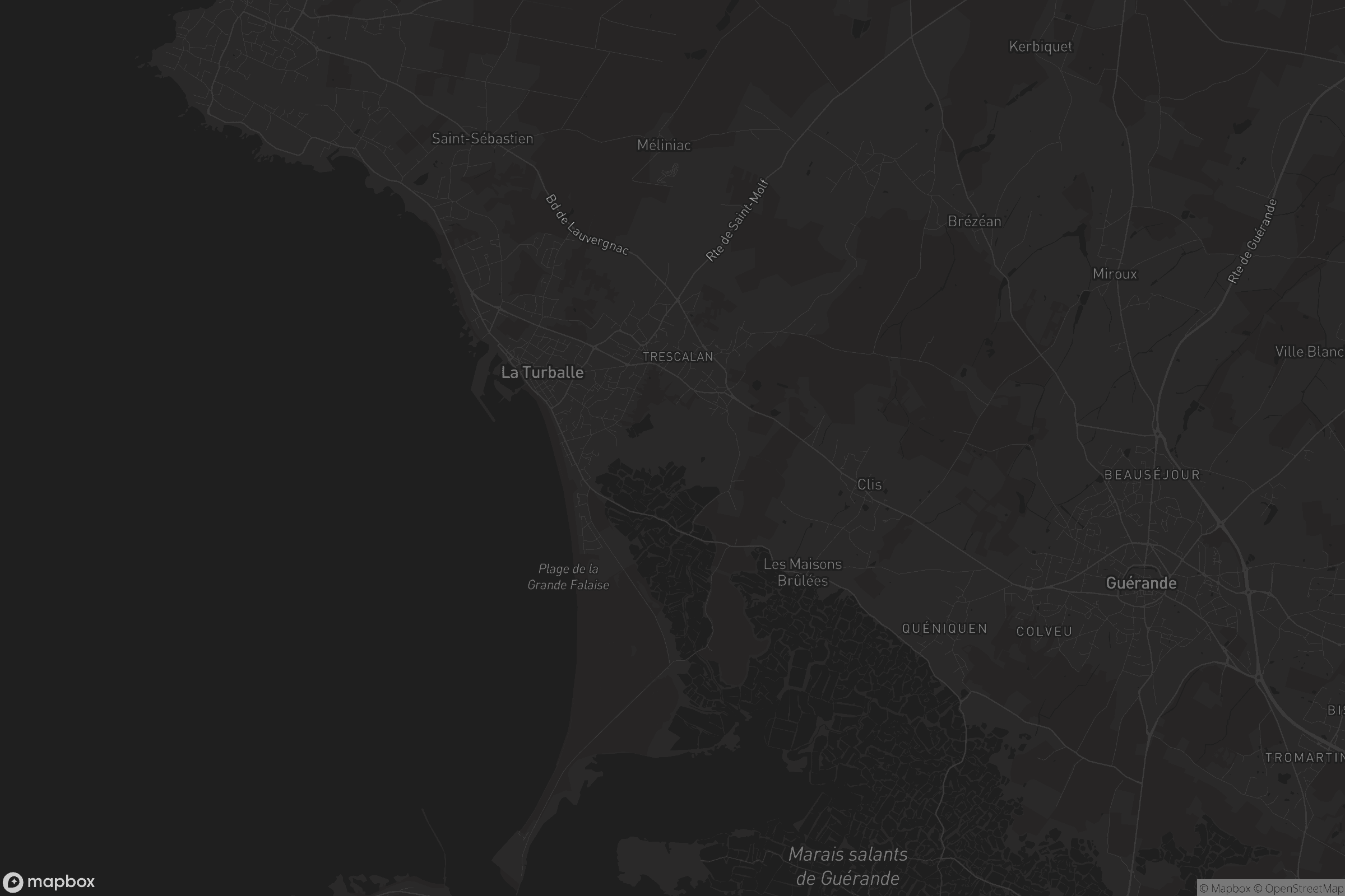 Carte de La Turballe