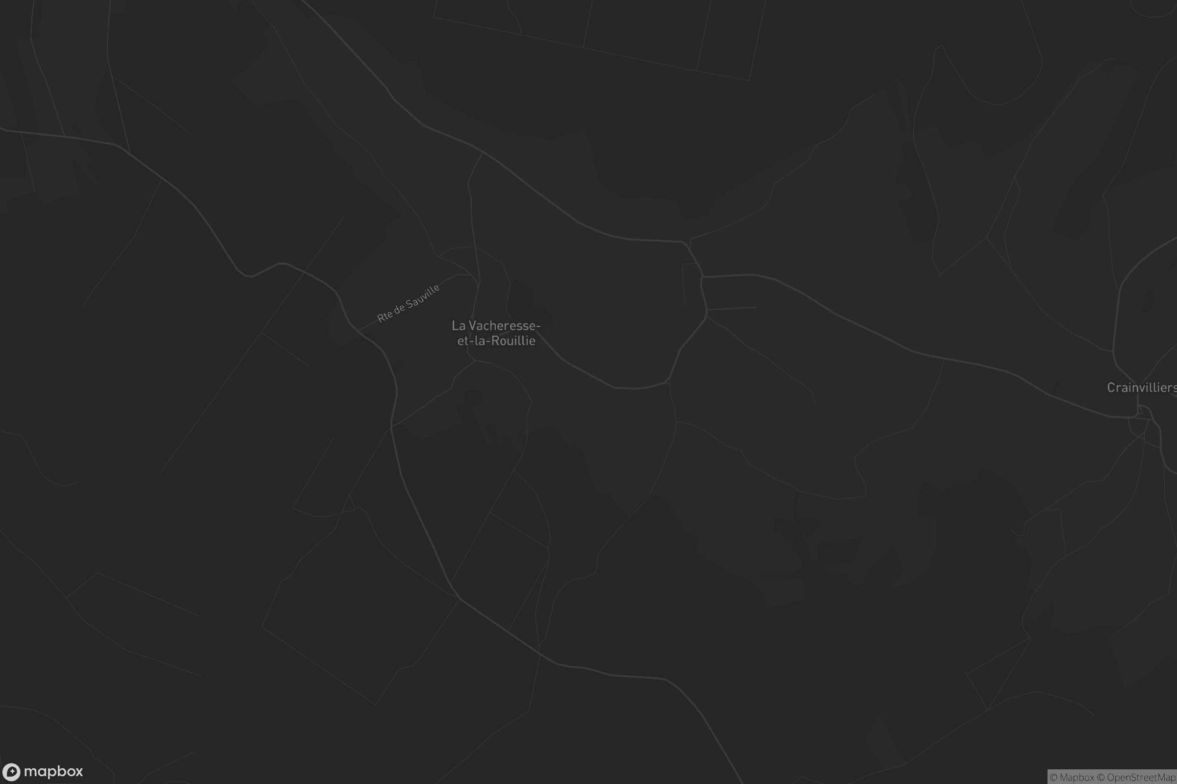 Carte de La Vacheresse-et-la-Rouillie