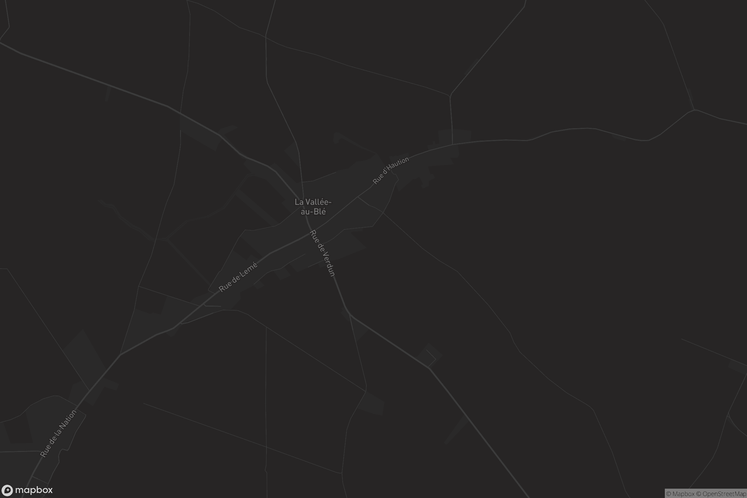 Carte de La Vallée-au-Blé