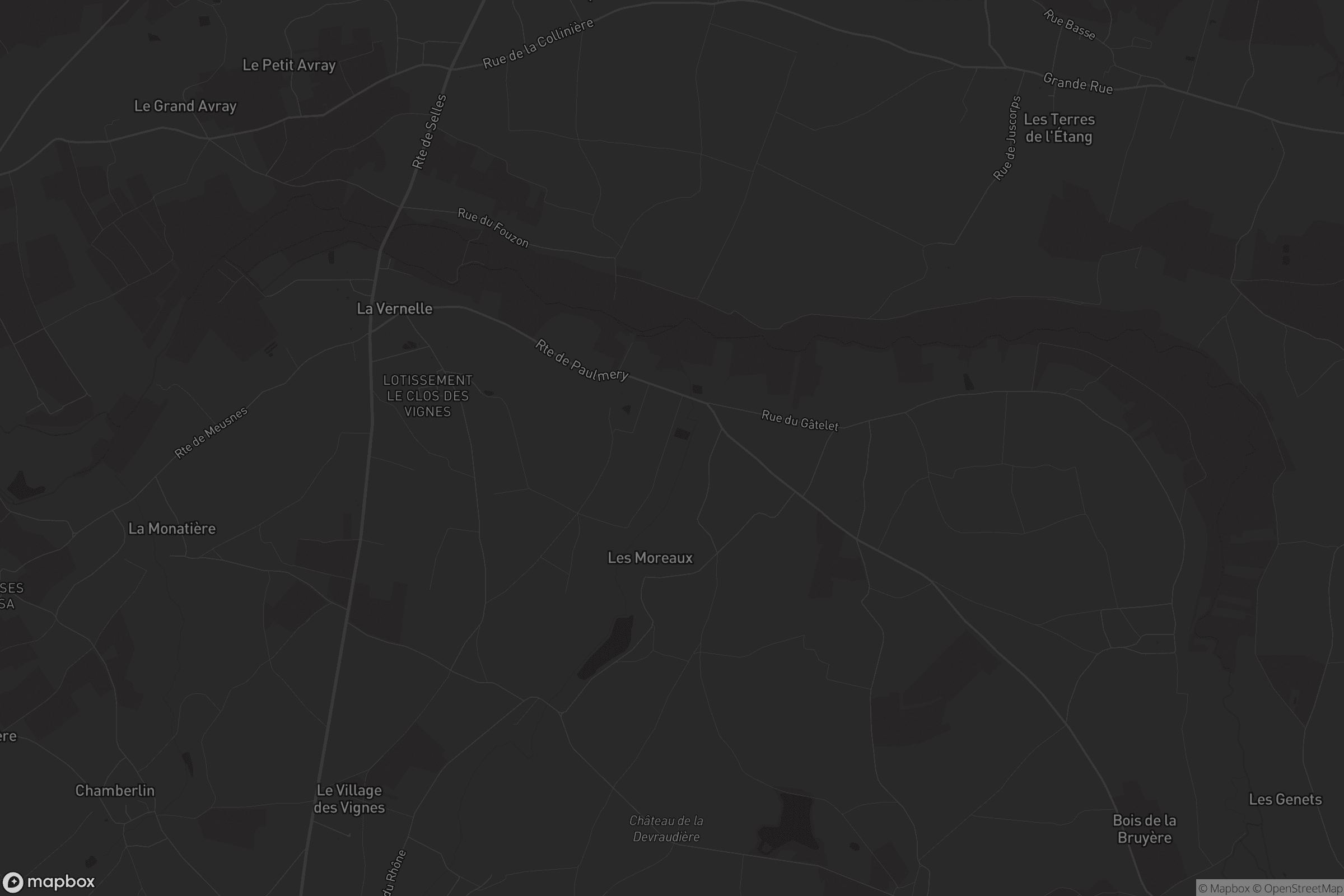 Carte de La Vernelle