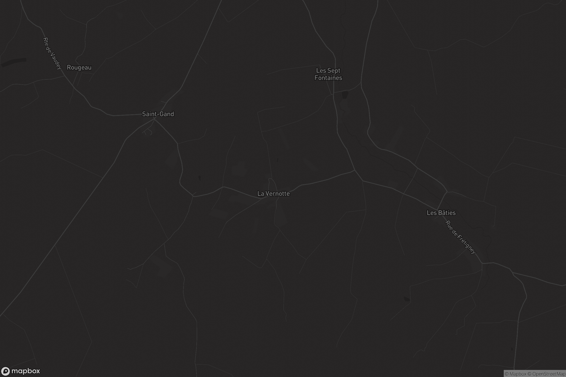 Carte de La Vernotte