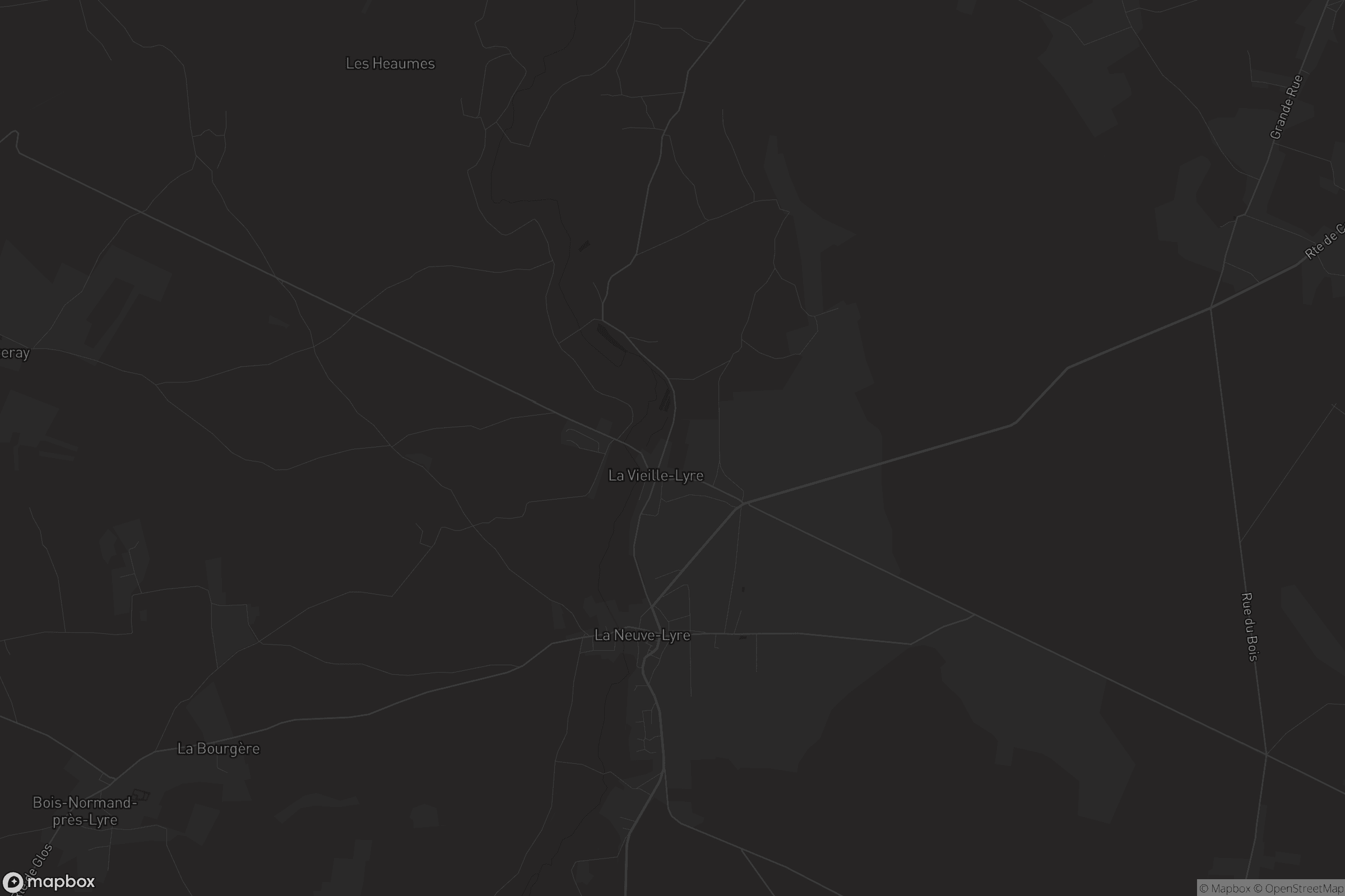 Carte de La Vieille-Lyre