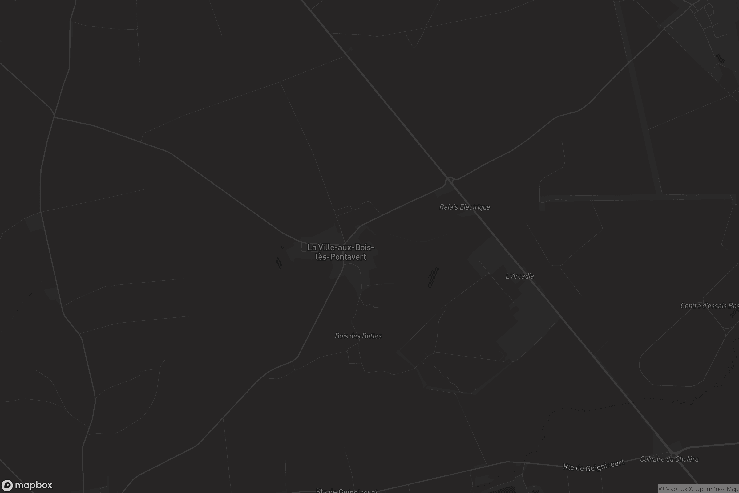 Carte de La Ville-aux-Bois-lès-Pontavert