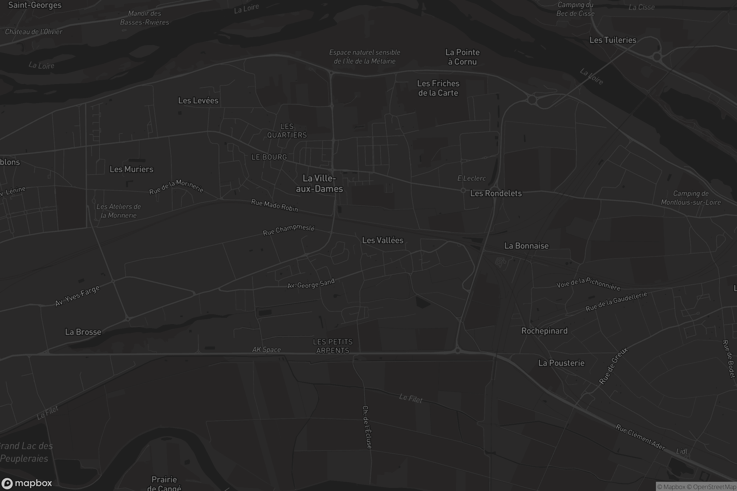 Carte de La Ville-aux-Dames