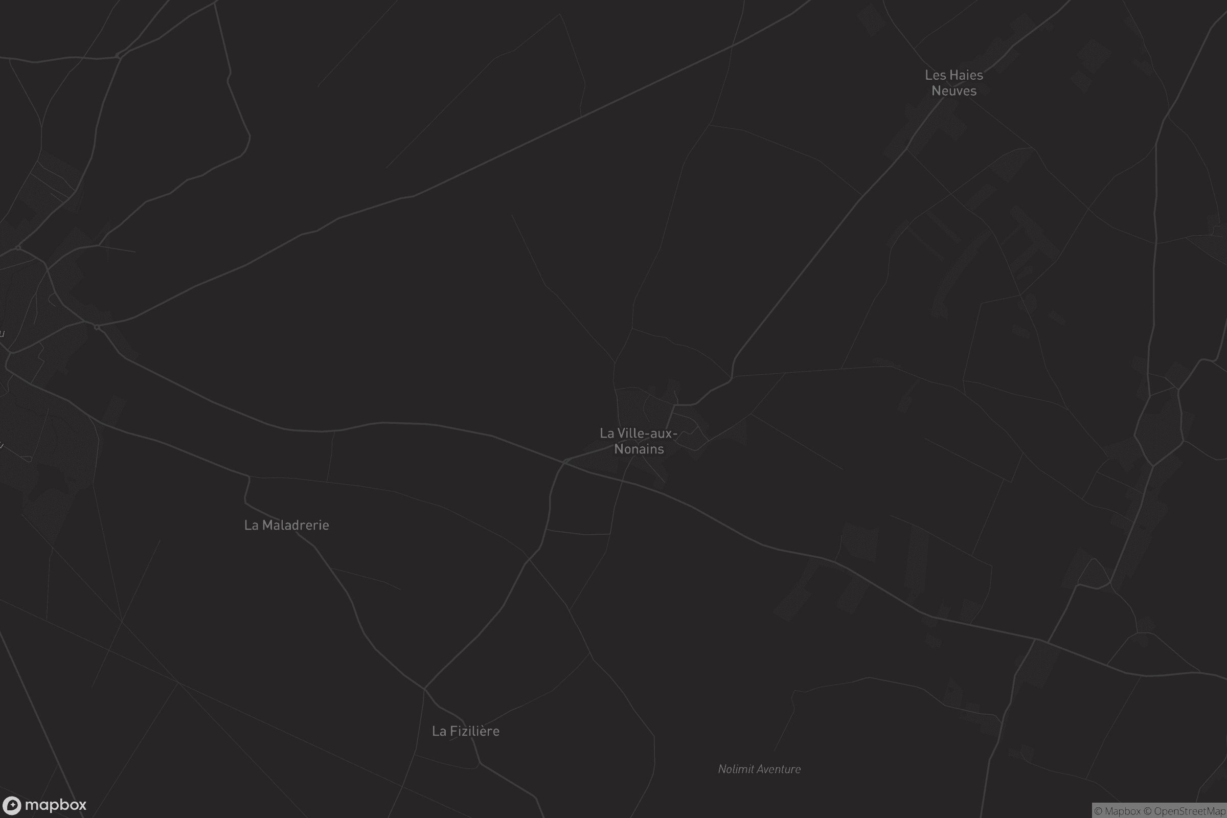 Carte de La Ville-aux-Nonains