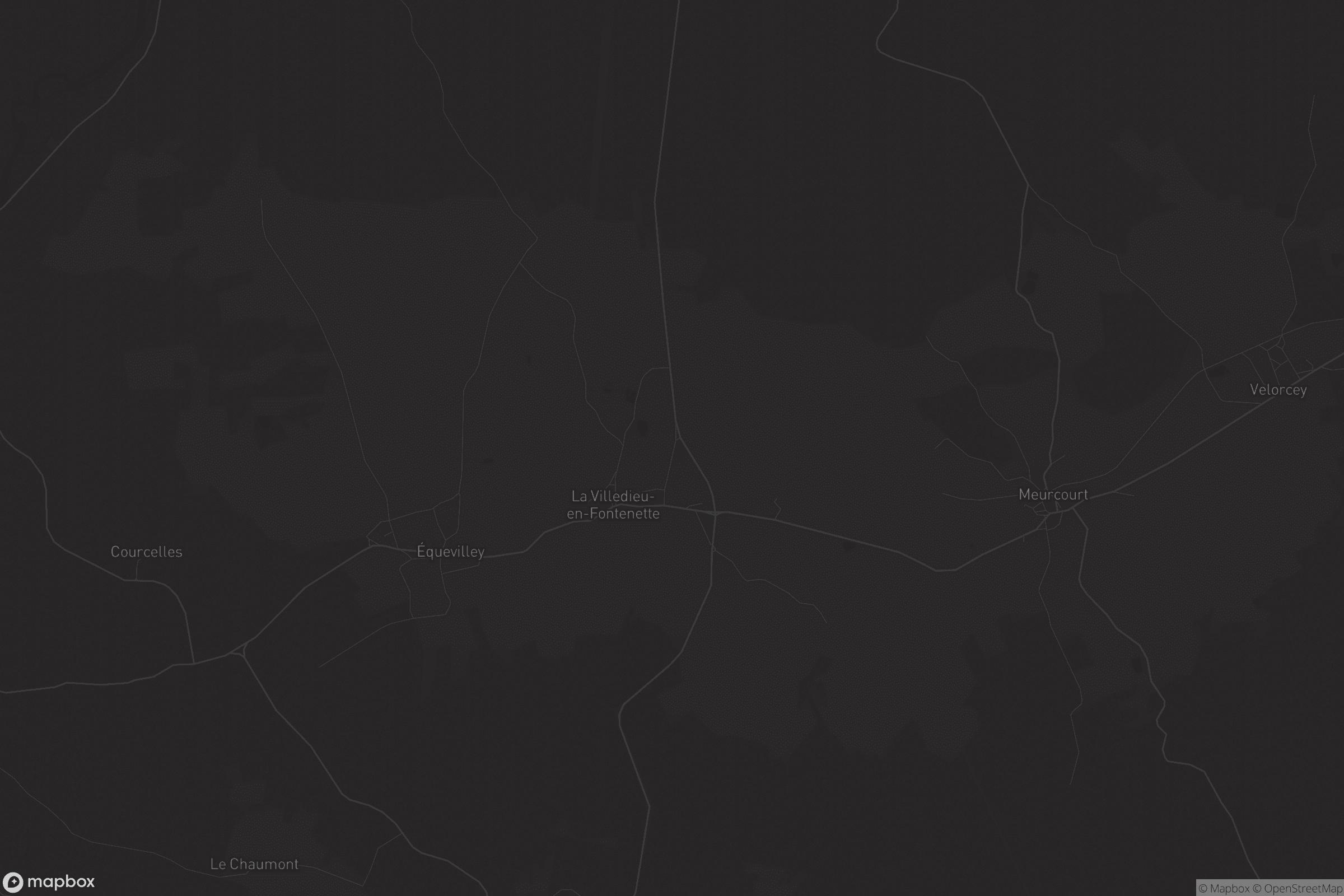 Carte de La Villedieu-en-Fontenette