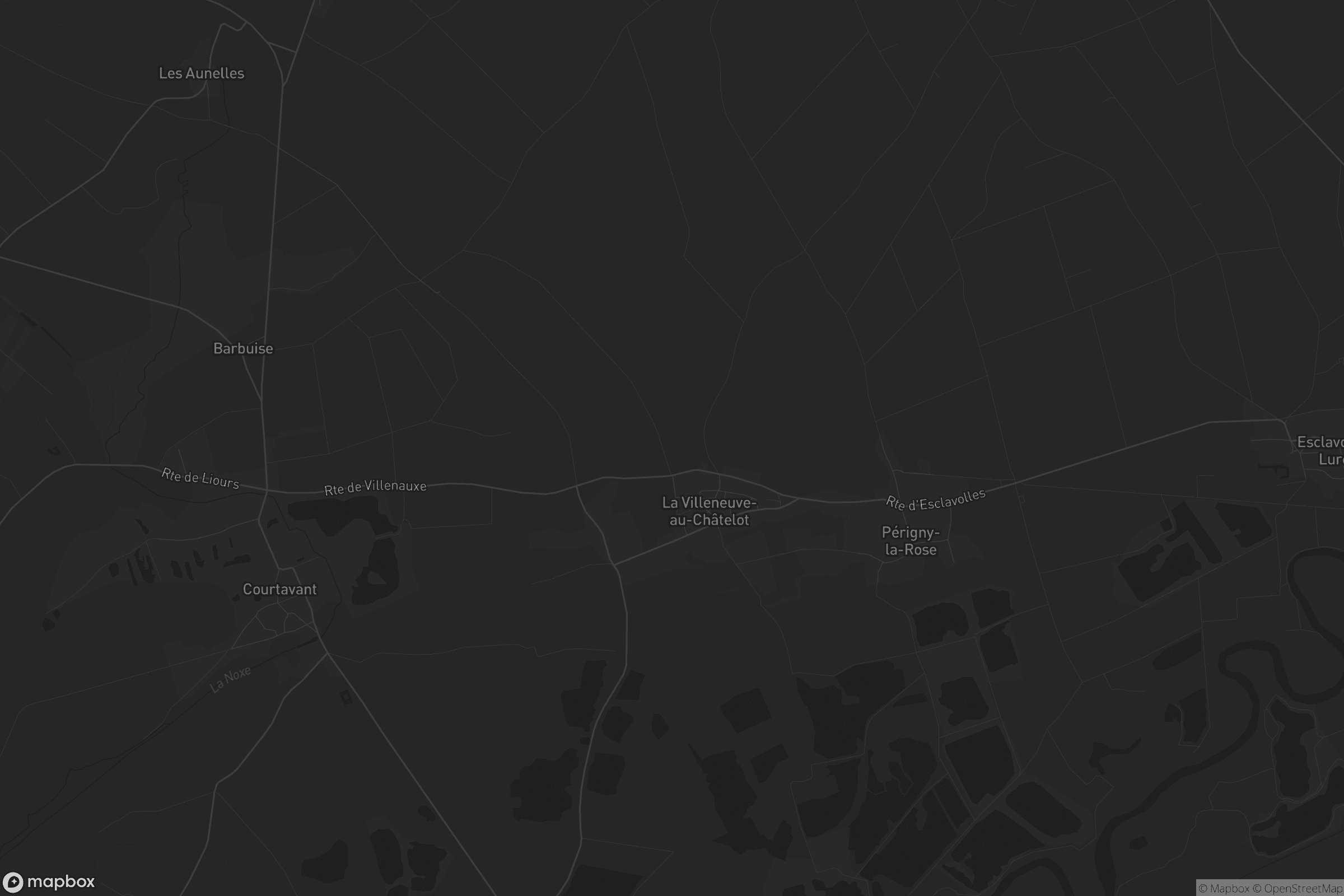 Carte de La Villeneuve-au-Châtelot