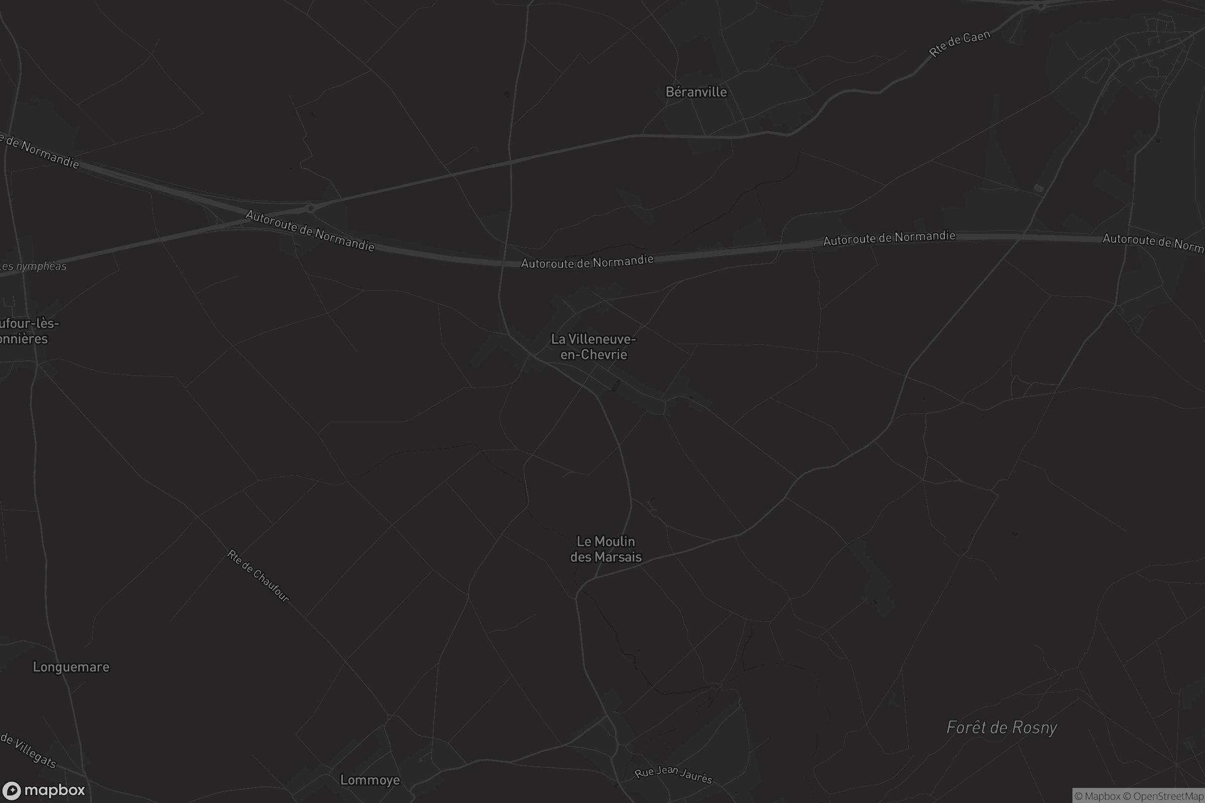 Carte de La Villeneuve-en-Chevrie