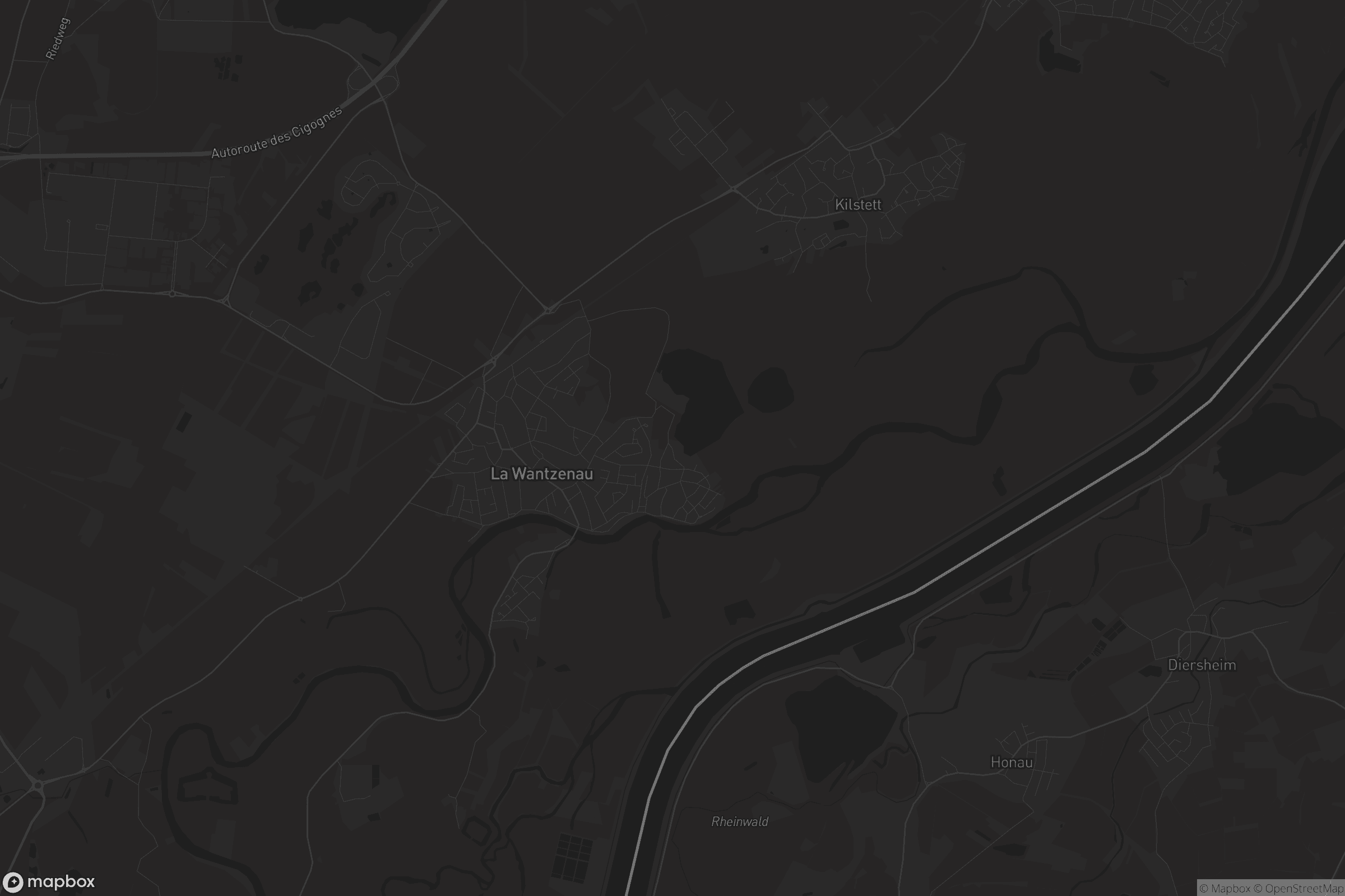 Carte de La Wantzenau